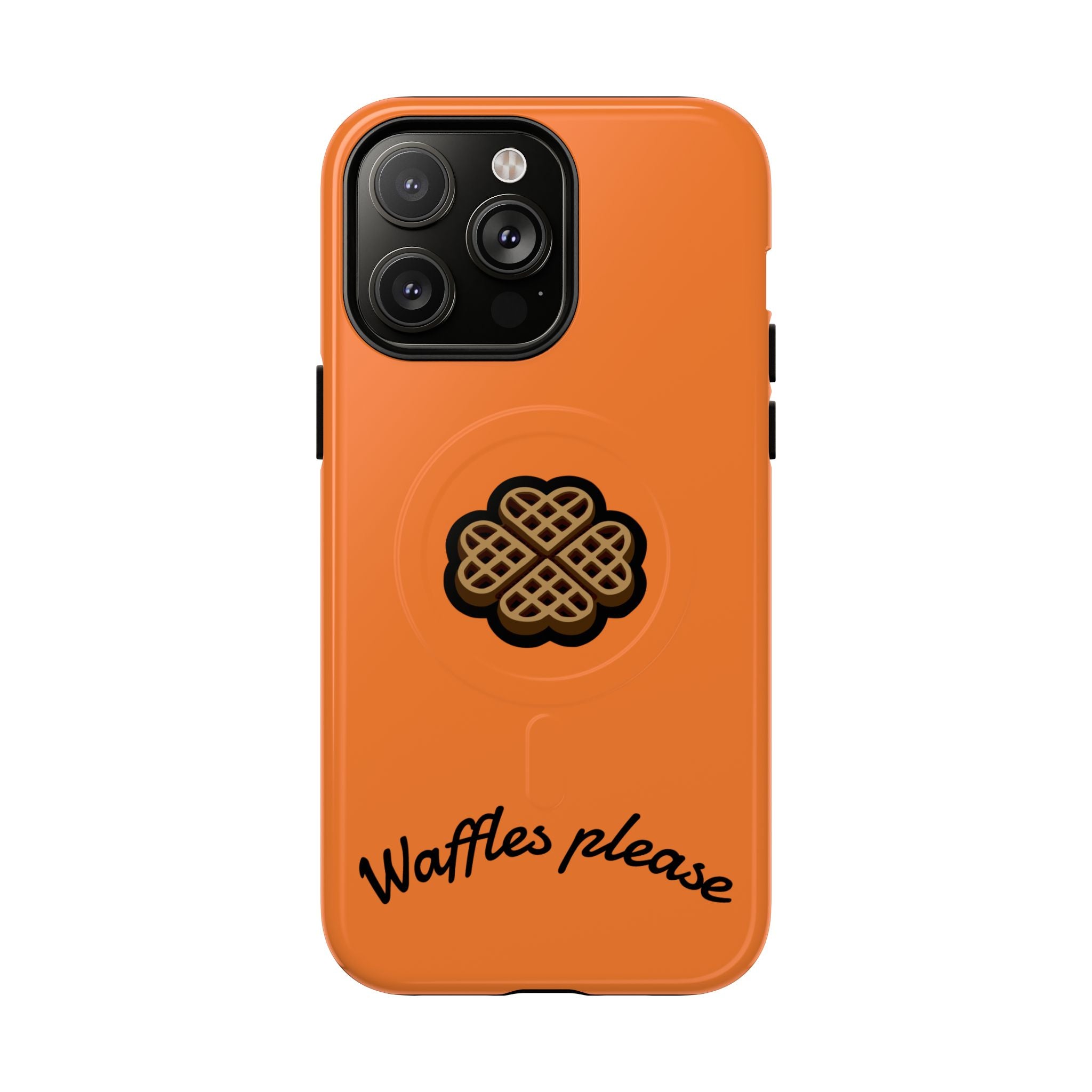 Heart Waffles Style Tough Magnetic Cases