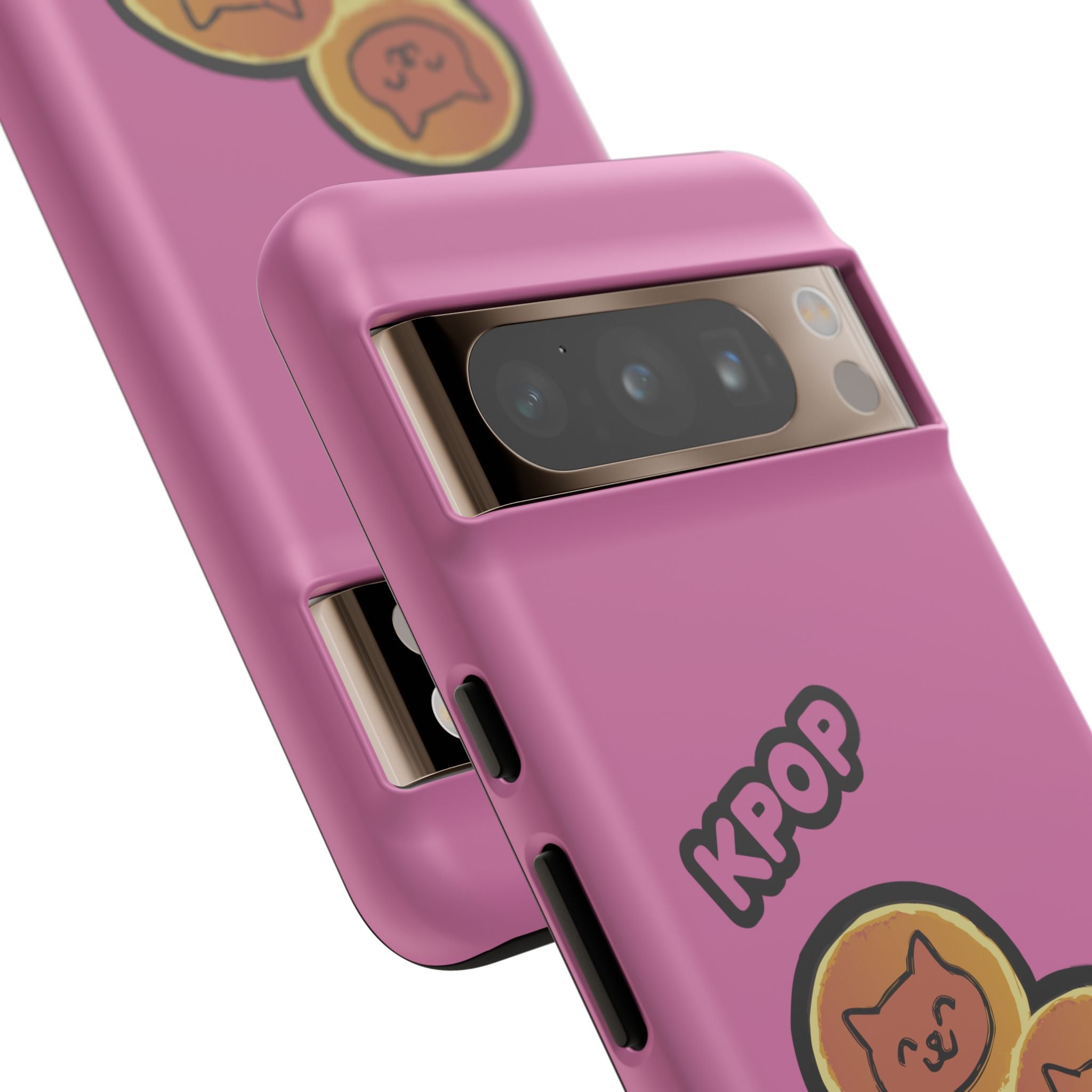 KPOP Style Pancates Pink Smartphone Tough Cases