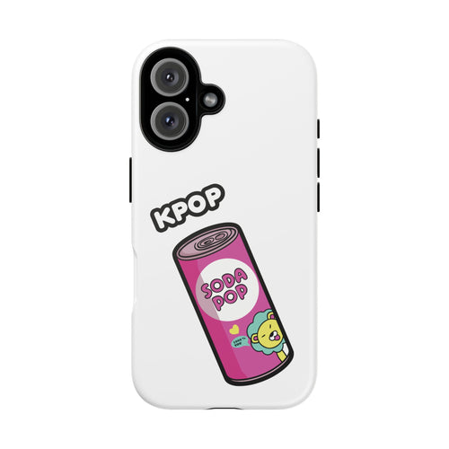 KPOP Style Soda Pop White Smartphone Tough Cases
