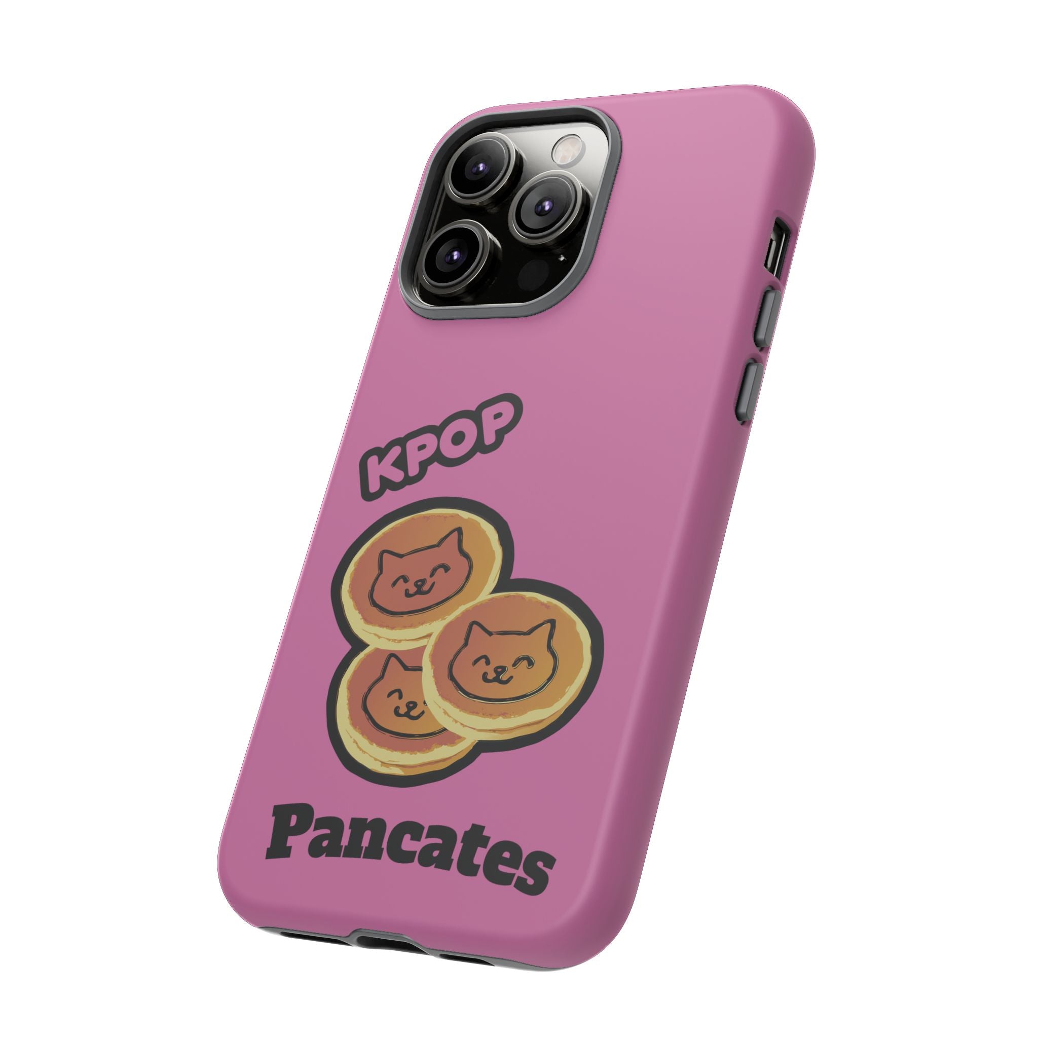 KPOP Style Pancates Pink Smartphone Tough Cases