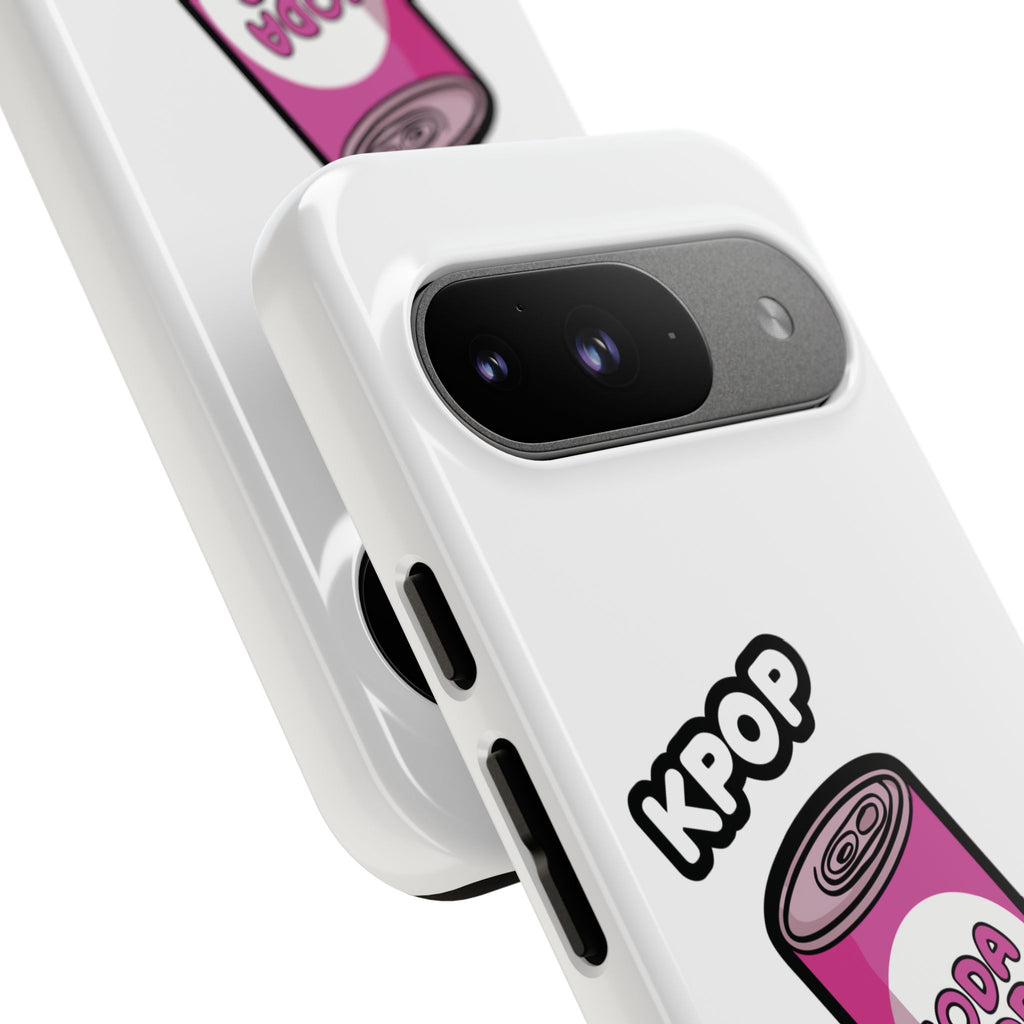 KPOP Style Soda Pop White Smartphone Tough Cases