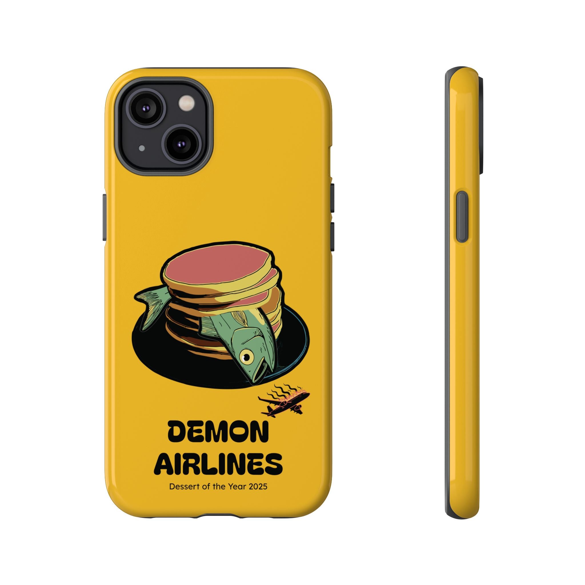 KPOP Style Fish Pancakes Yellow Smartphone Tough Cases
