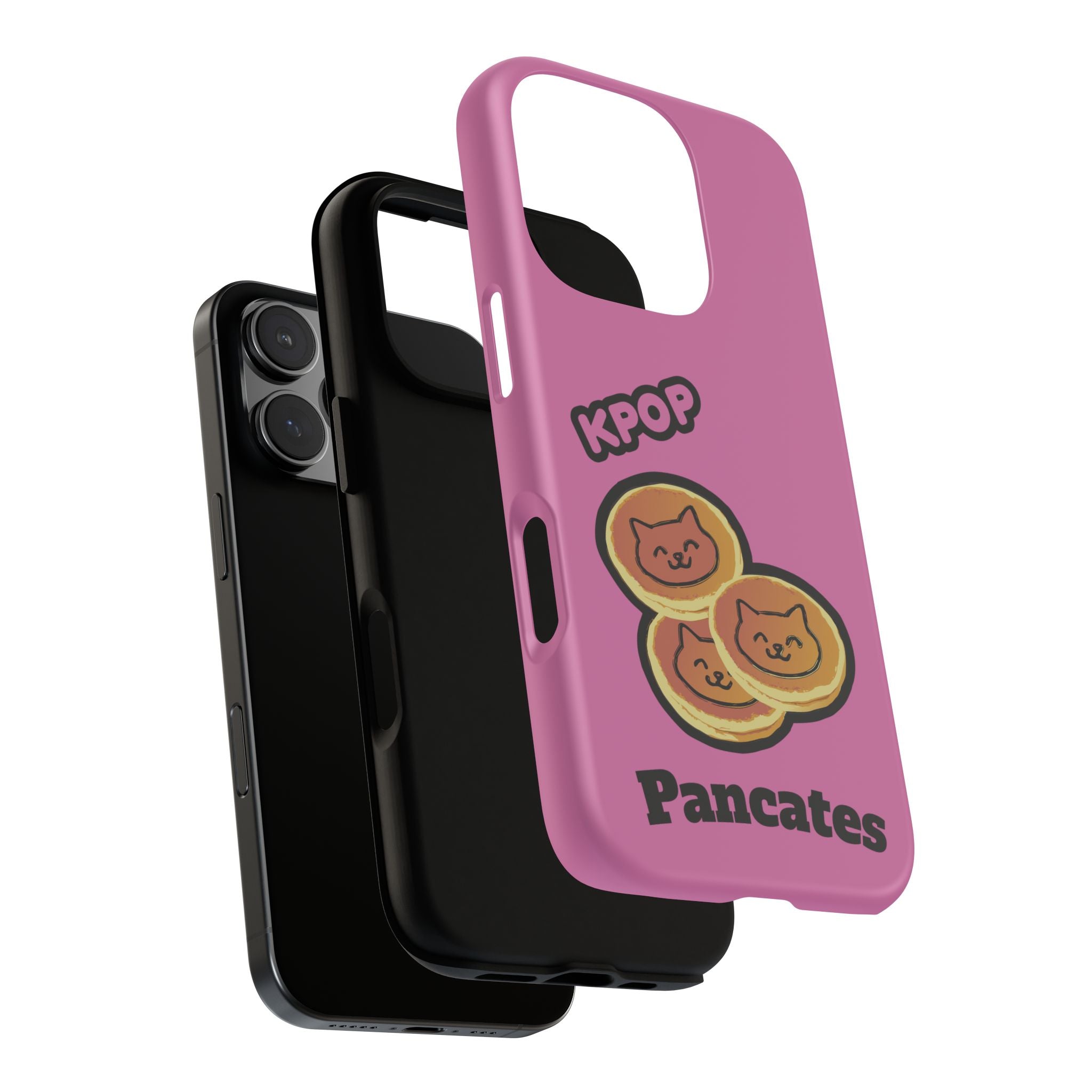 KPOP Style Pancates Pink Smartphone Tough Cases