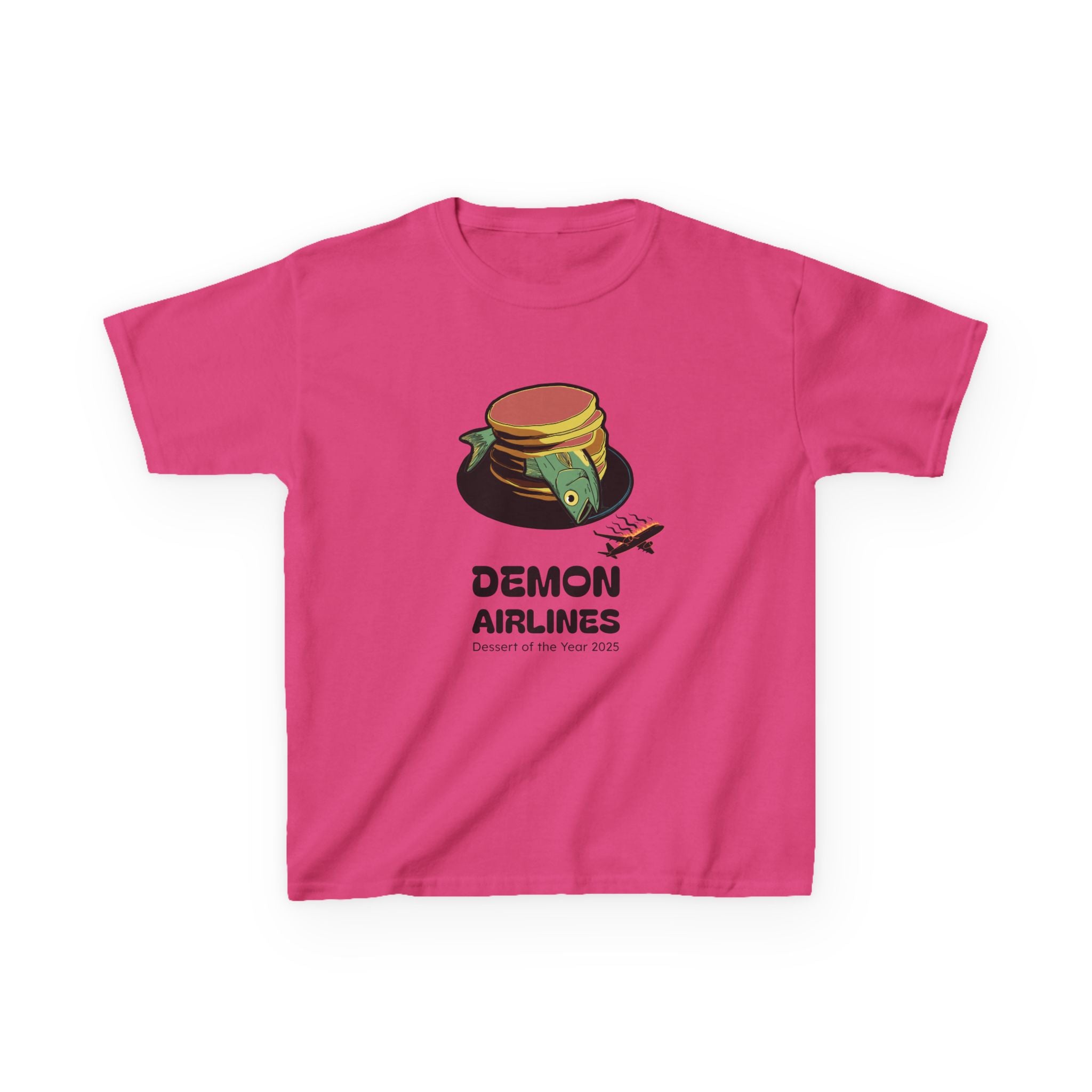 KPOP Style Fish Pancakes Kids Heavy Cotton™ Tee
