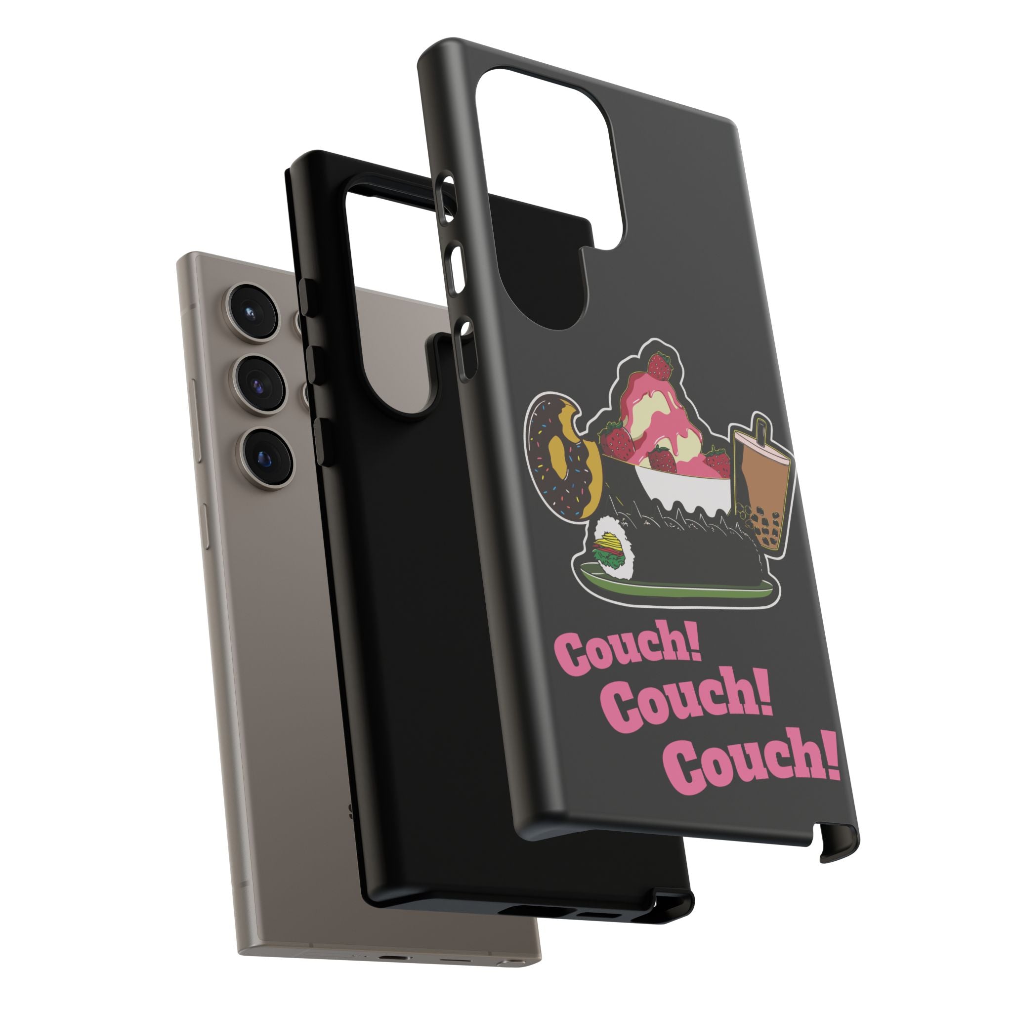 KPOP Style Black Couch Couch Couch Smartphone Tough Cases