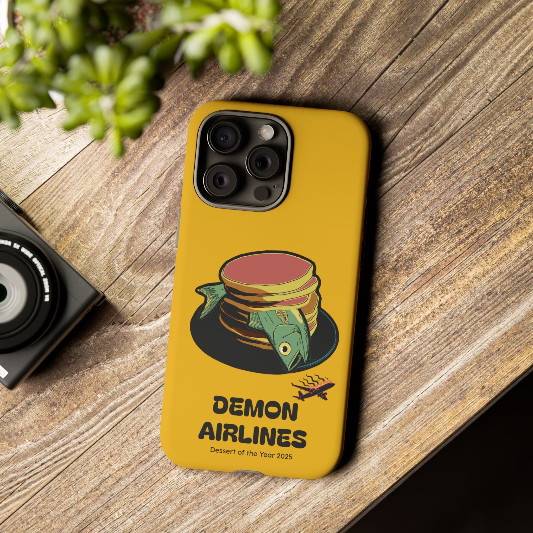 KPOP Style Fish Pancakes Yellow Smartphone Tough Cases