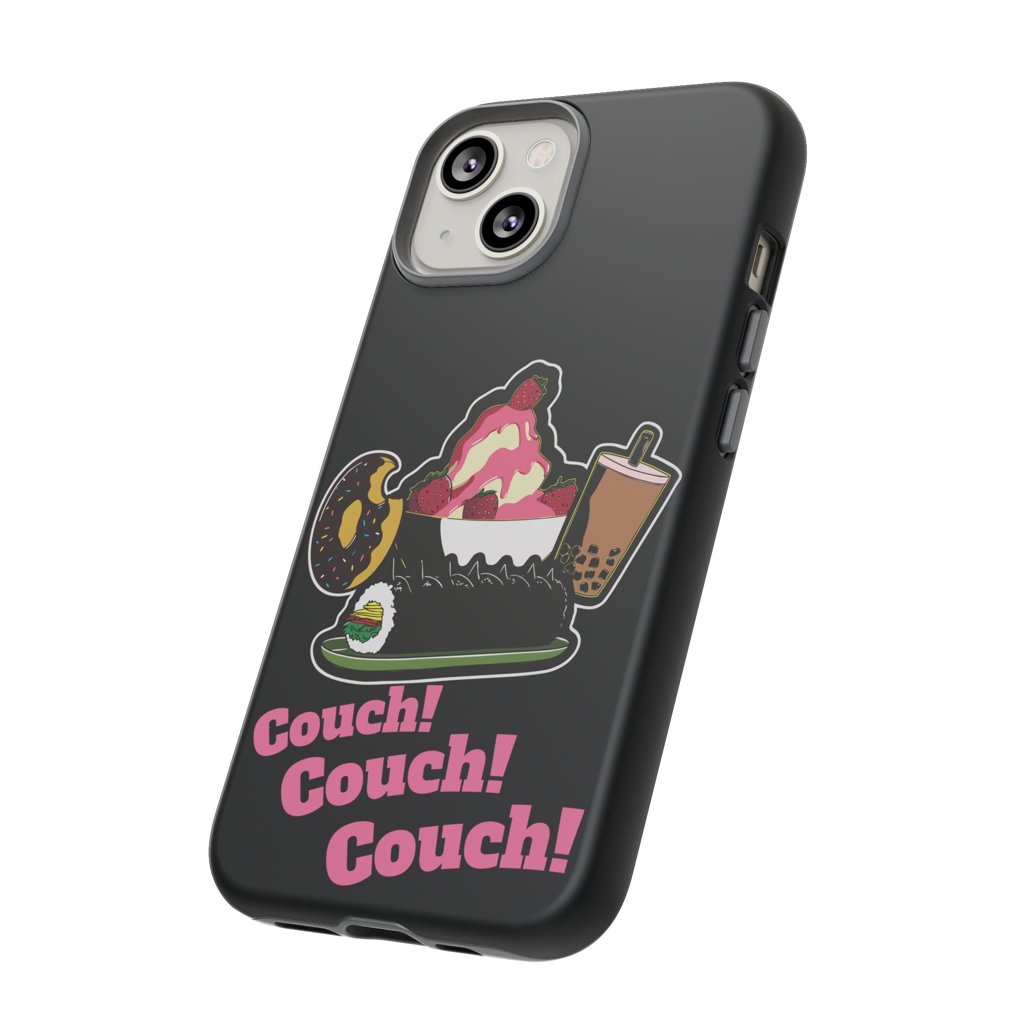 KPOP Style Black Couch Couch Couch Smartphone Tough Cases