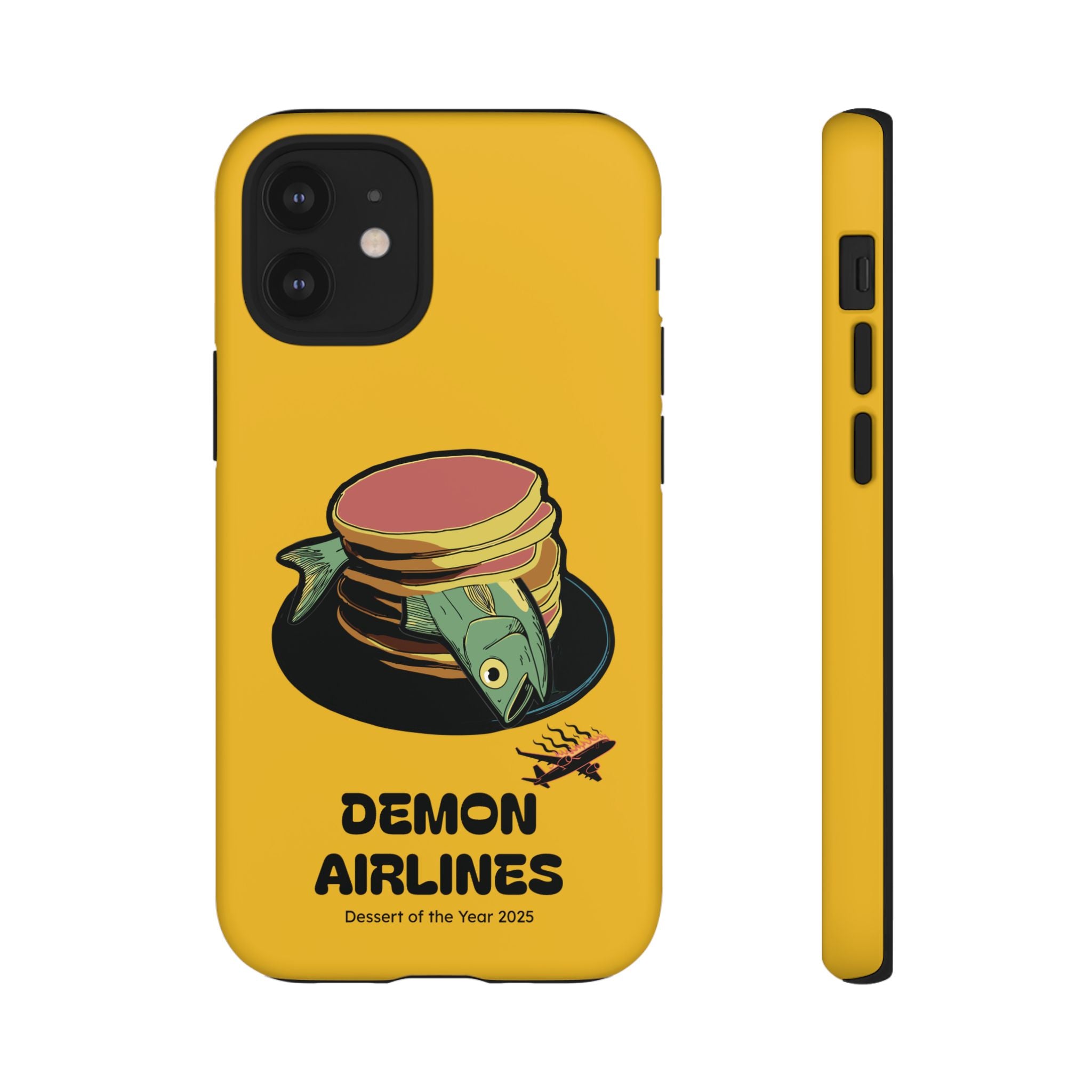 KPOP Style Fish Pancakes Yellow Smartphone Tough Cases