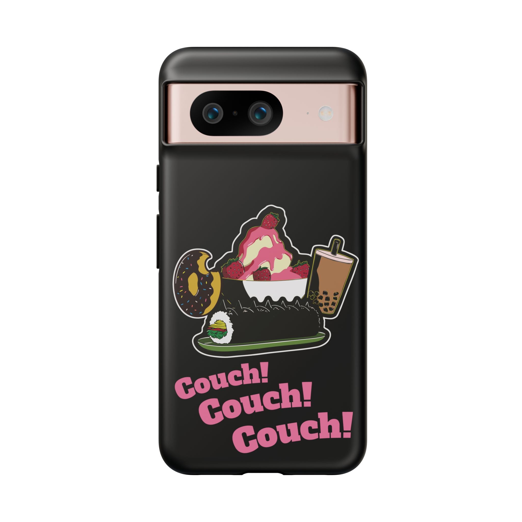 KPOP Style Black Couch Couch Couch Smartphone Tough Cases