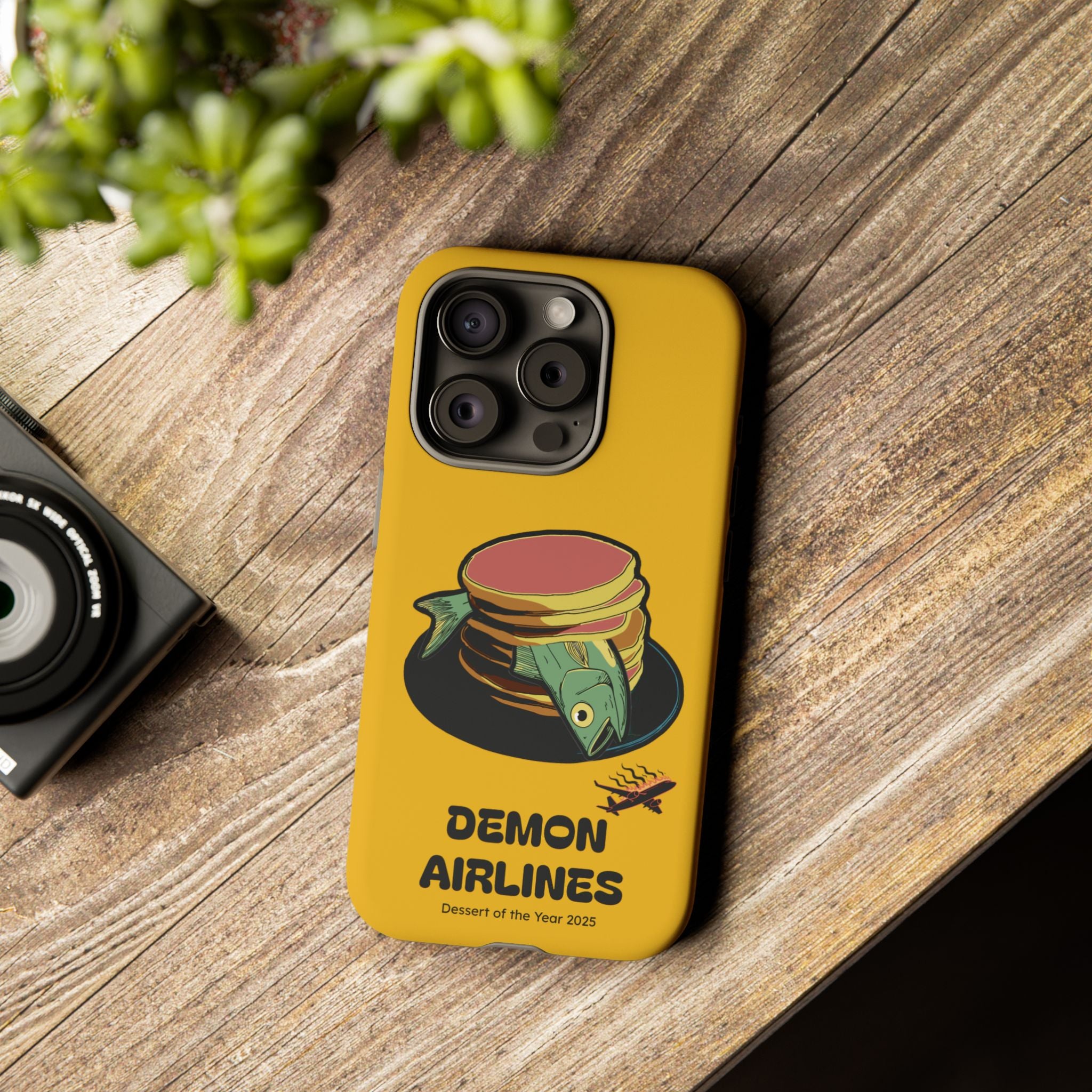 KPOP Style Fish Pancakes Yellow Smartphone Tough Cases