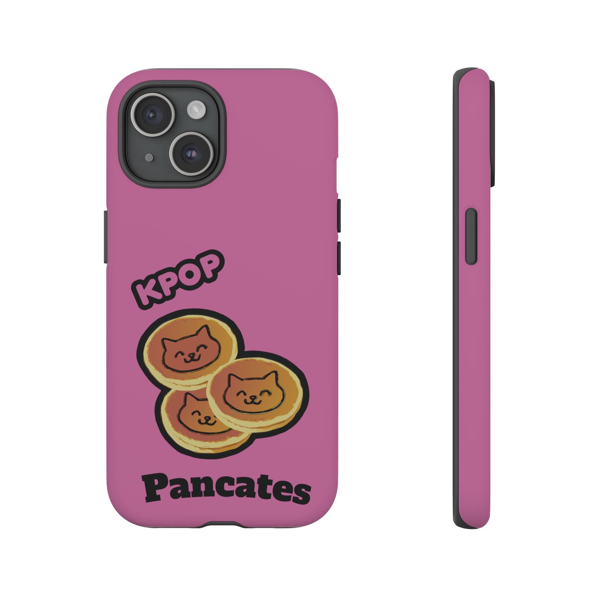KPOP Style Pancates Pink Smartphone Tough Cases