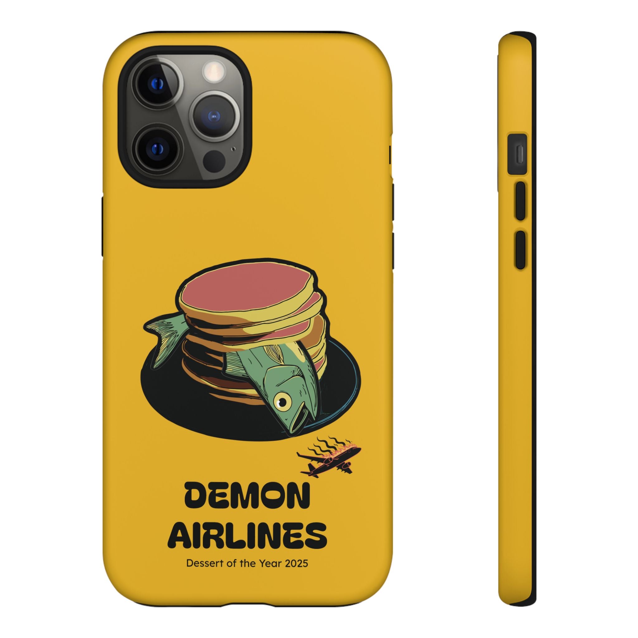 KPOP Style Fish Pancakes Yellow Smartphone Tough Cases