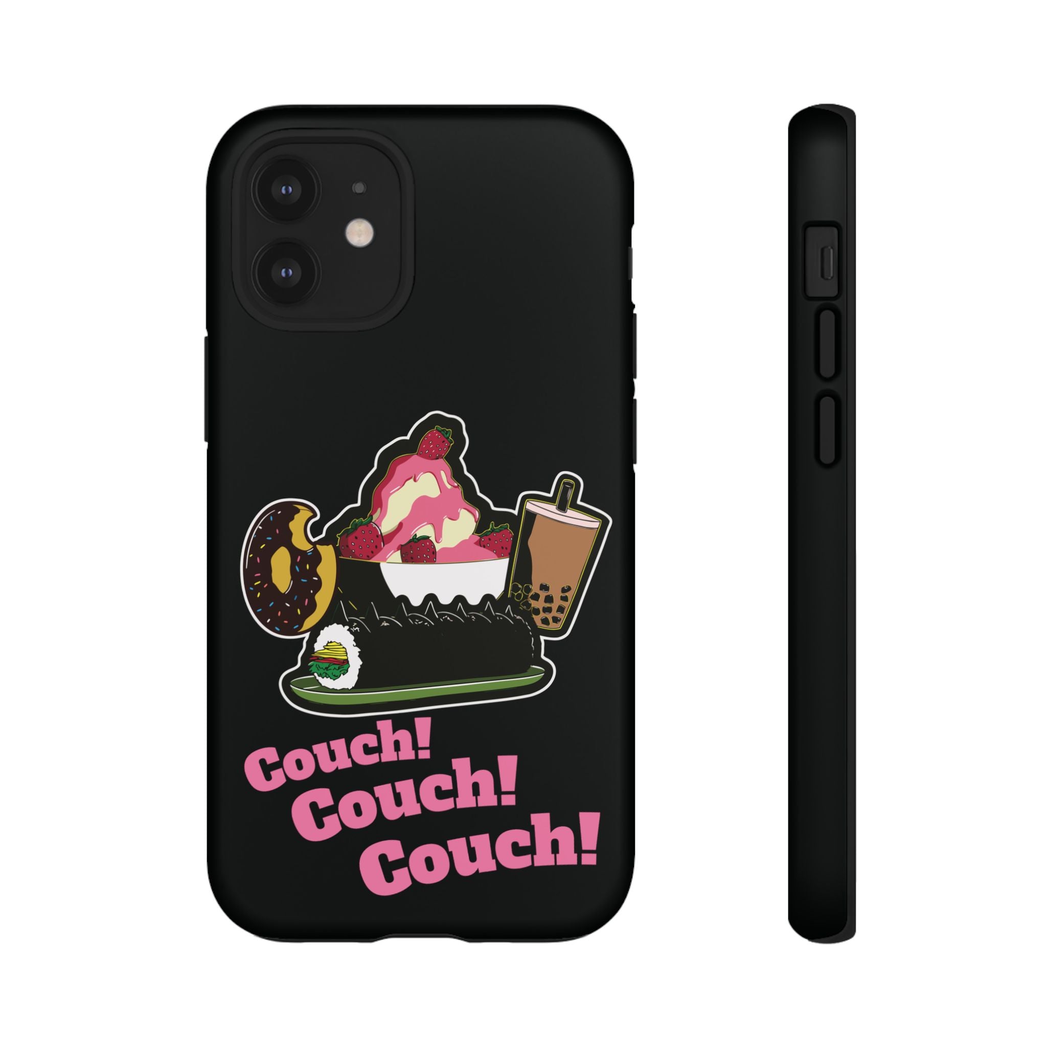 KPOP Style Black Couch Couch Couch Smartphone Tough Cases