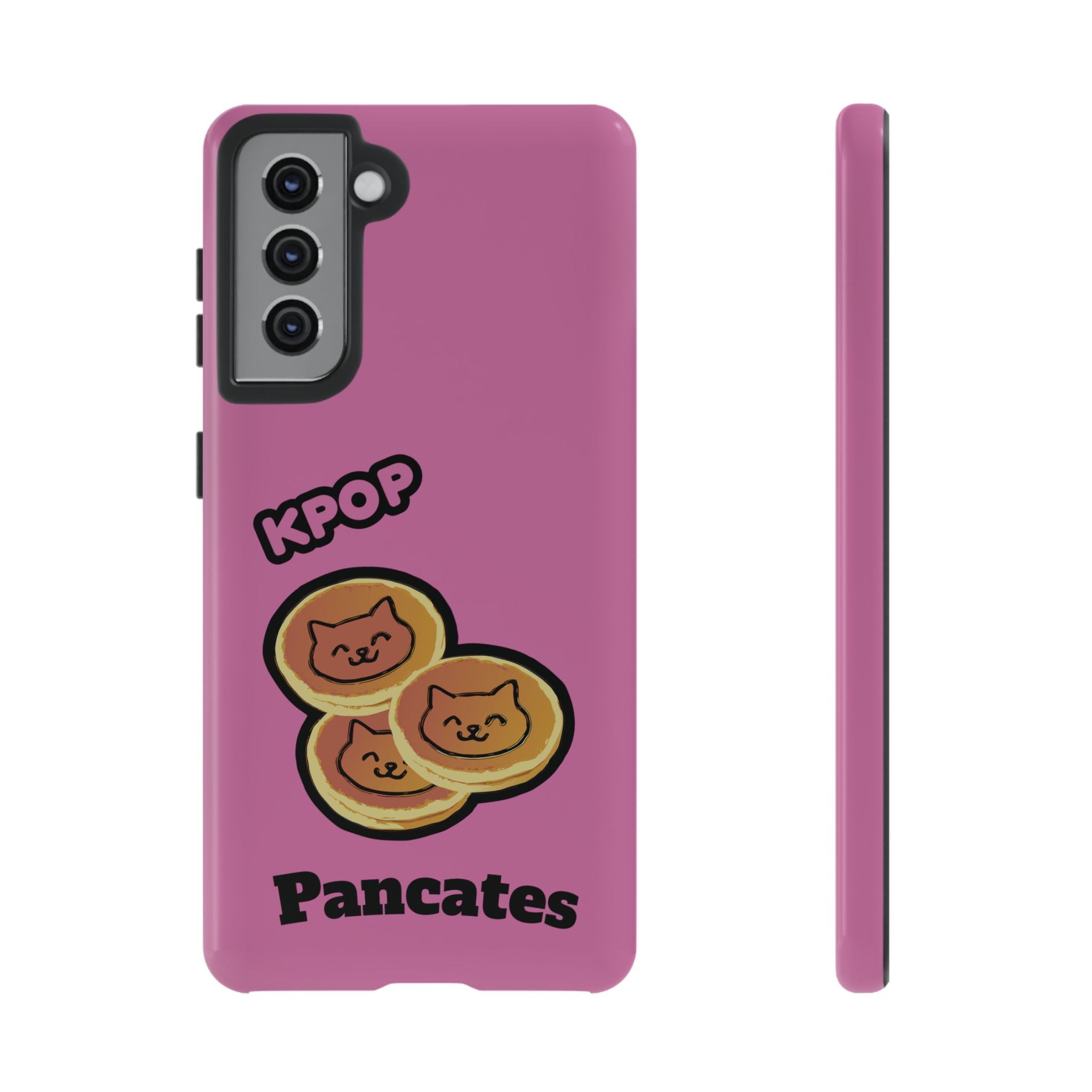 KPOP Style Pancates Pink Smartphone Tough Cases