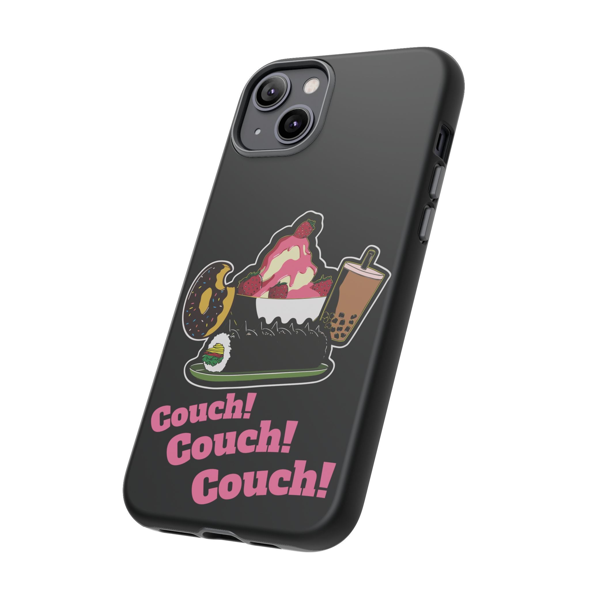 KPOP Style Black Couch Couch Couch Smartphone Tough Cases