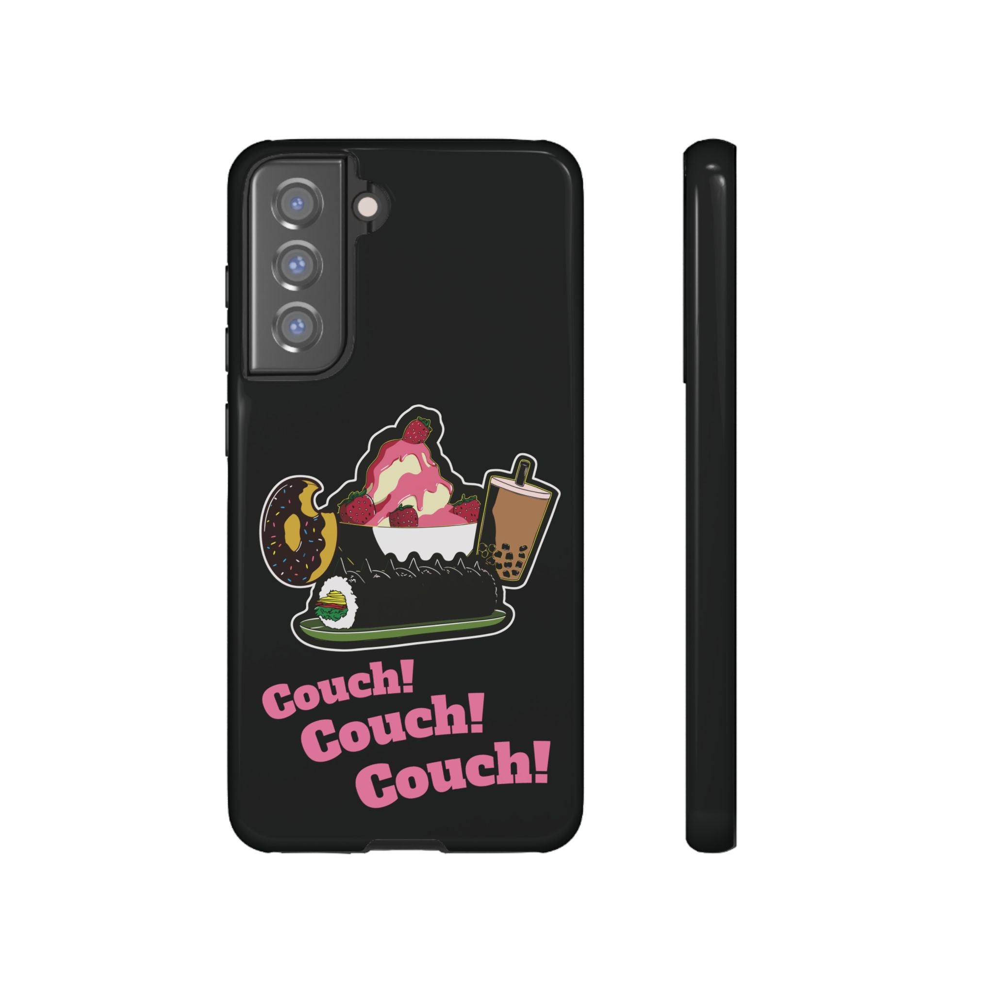 KPOP Style Black Couch Couch Couch Smartphone Tough Cases