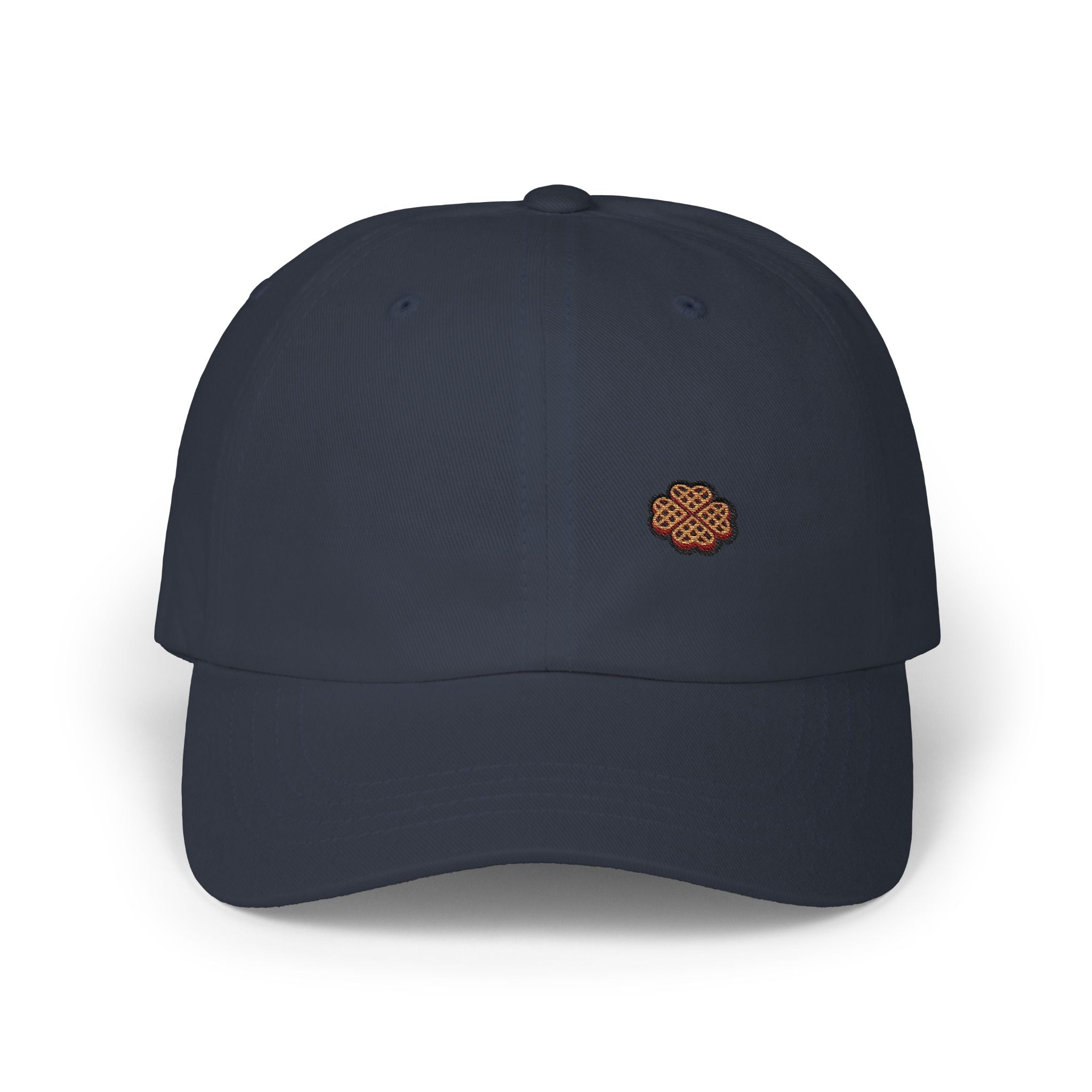 Mini Heart Waffle Style Classic Dad Cap (Embroidery)