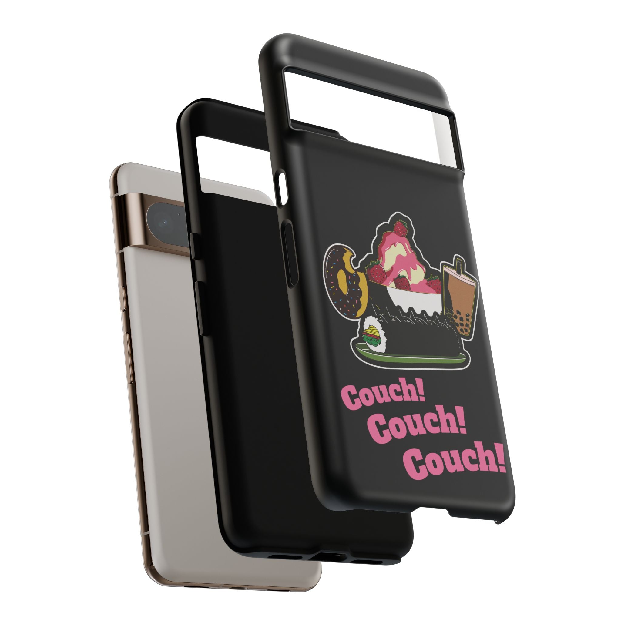 KPOP Style Black Couch Couch Couch Smartphone Tough Cases