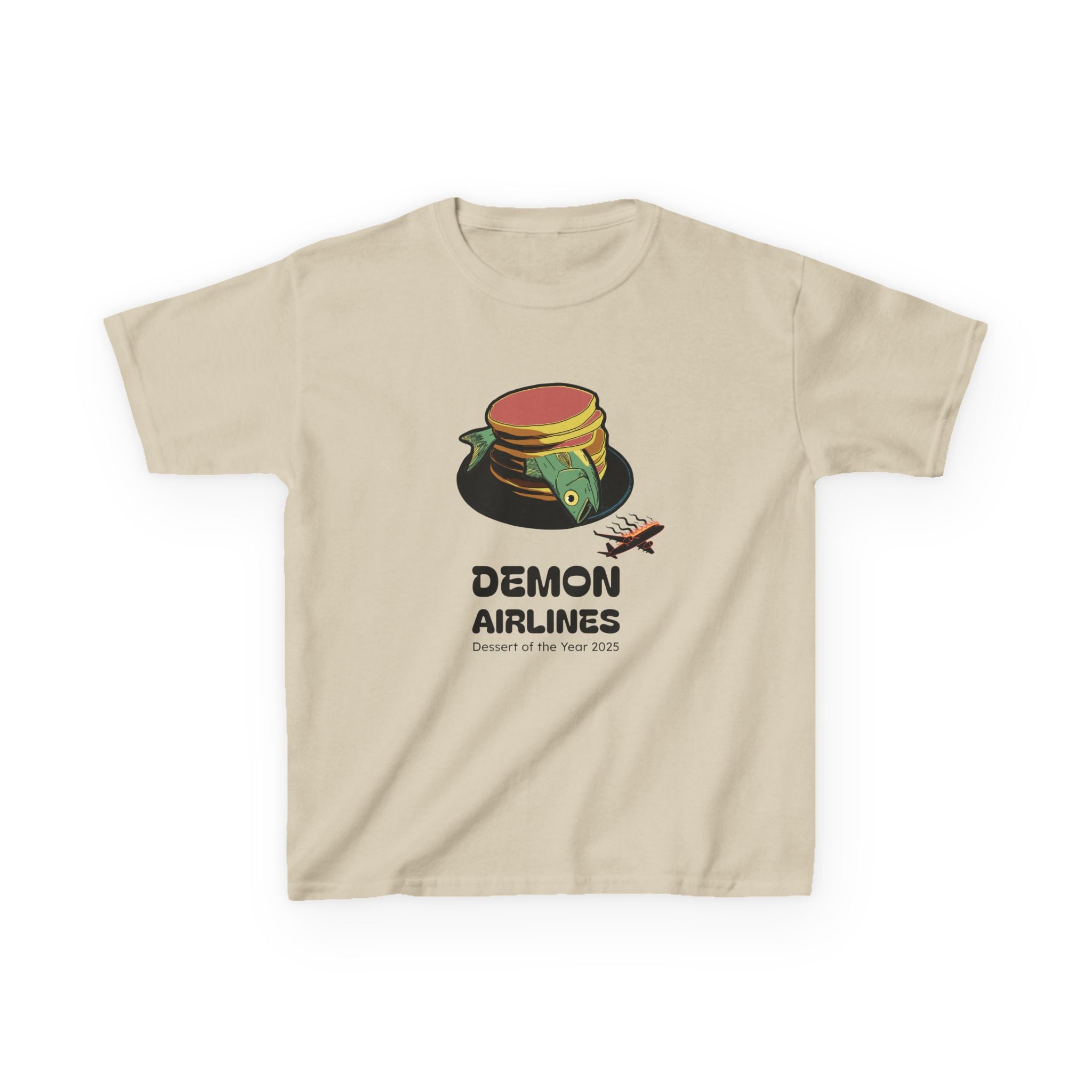 KPOP Style Fish Pancakes Kids Heavy Cotton™ Tee