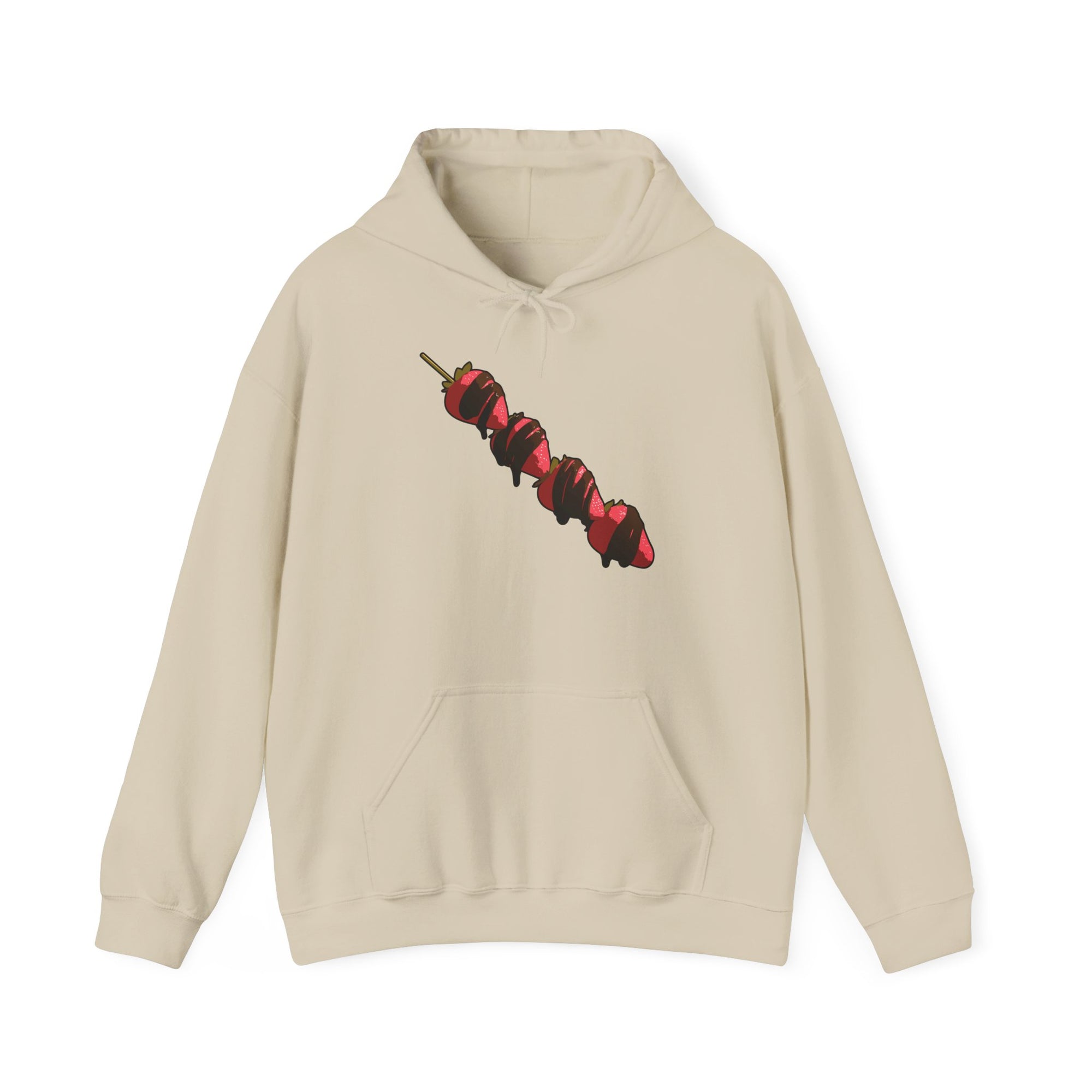 Erdbeer Fruchtspieß / Strawberry Fruit Skewer Style Unisex Heavy Blend™ Hooded Sweatshirt