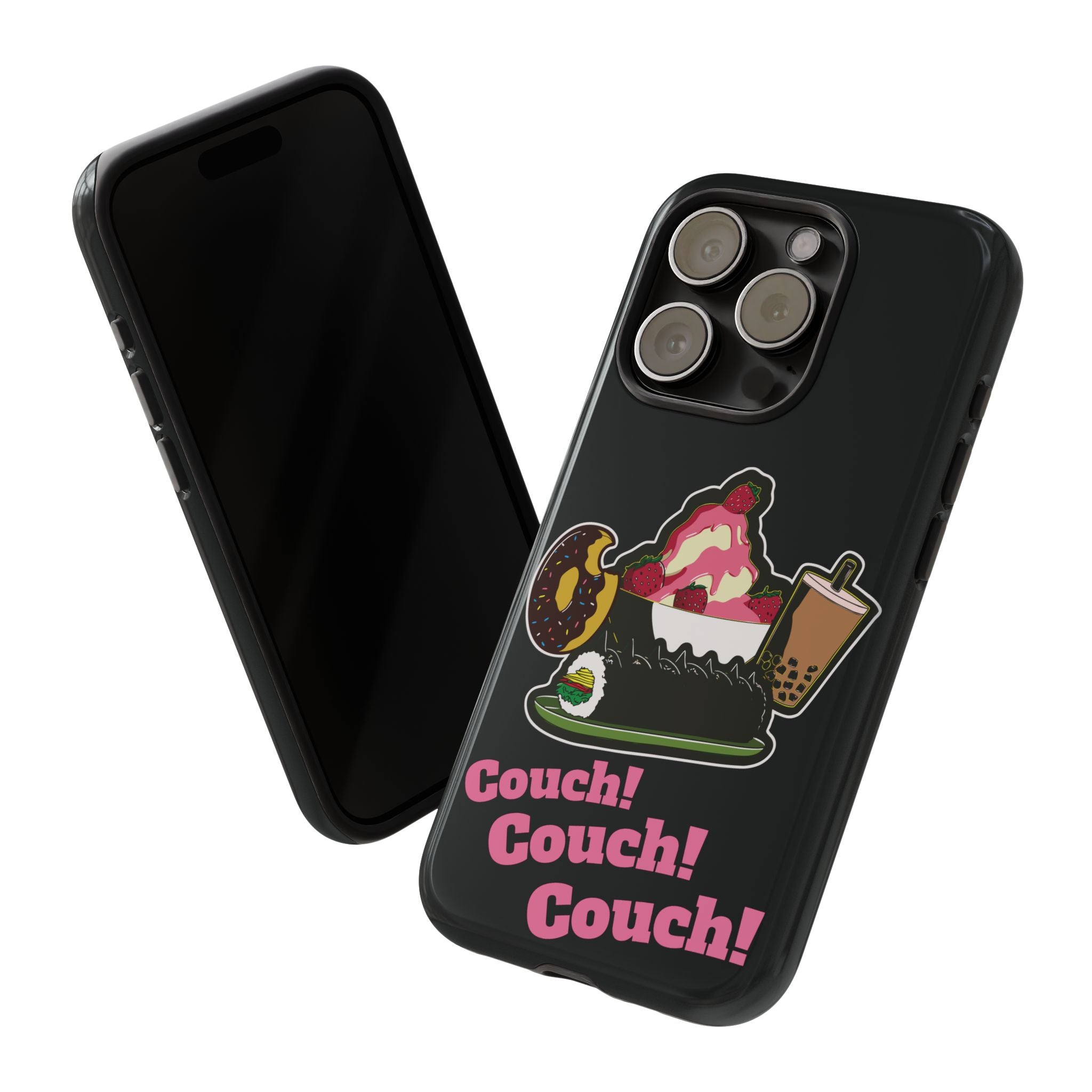 KPOP Style Black Couch Couch Couch Smartphone Tough Cases