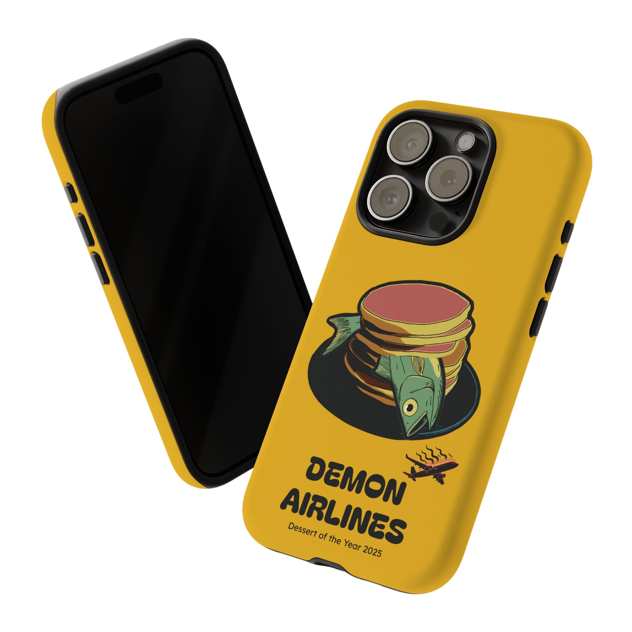 KPOP Style Fish Pancakes Yellow Smartphone Tough Cases