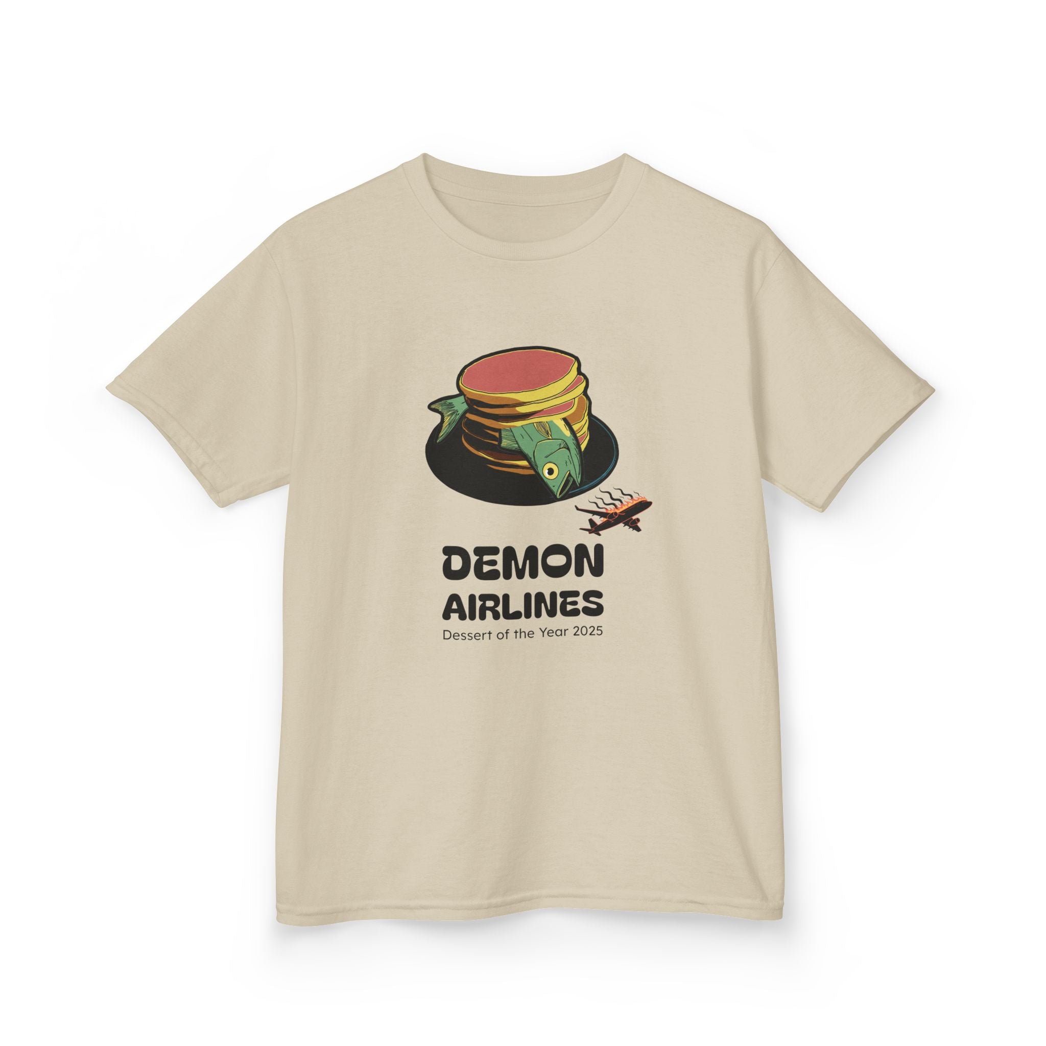 KPOP Style Fish Pancakes Kids Heavy Cotton™ Tee