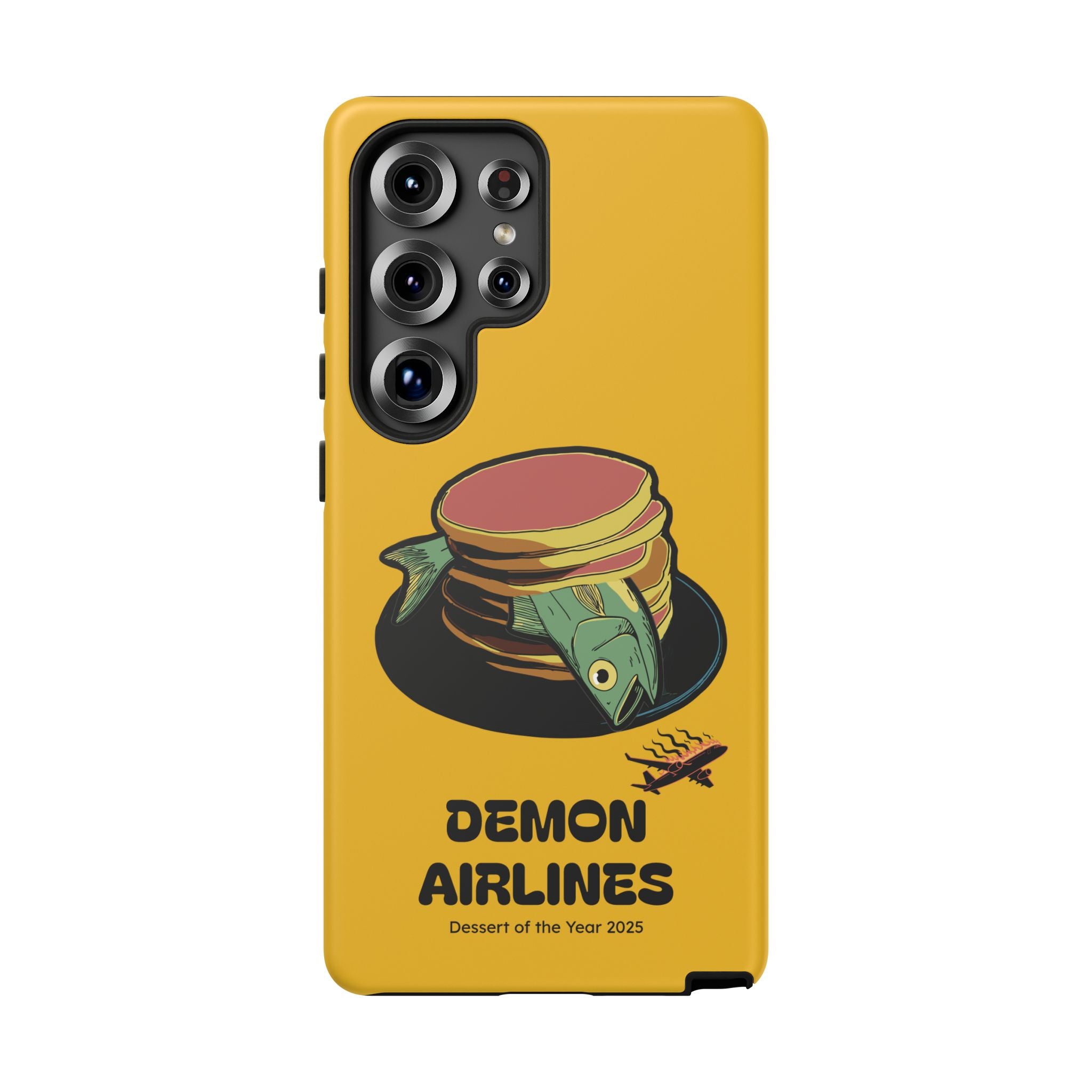 KPOP Style Fish Pancakes Yellow Smartphone Tough Cases