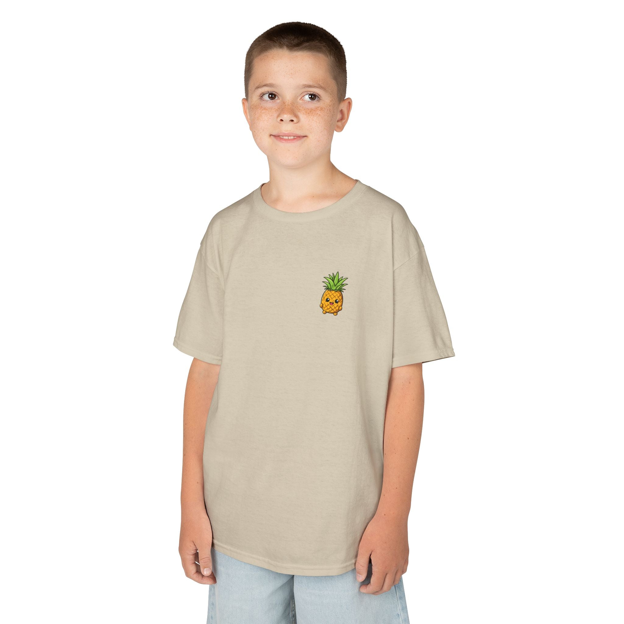 Pineapple / Ananas Minimampf Cartoon Kids Heavy Cotton™ Tee