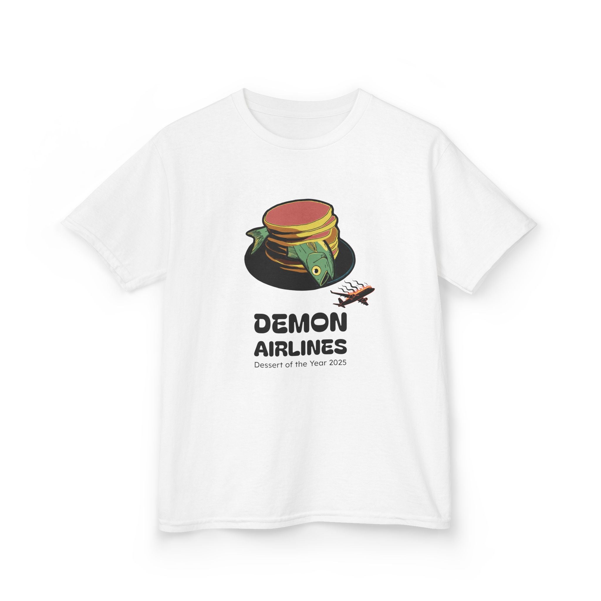 KPOP Style Fish Pancakes Kids Heavy Cotton™ Tee