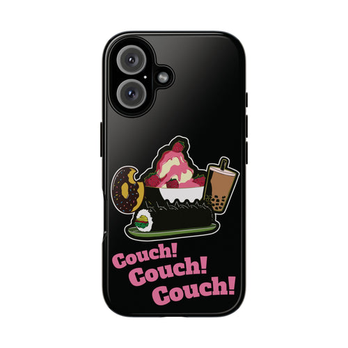 KPOP Style Black Couch Couch Smartphone Tough Cases