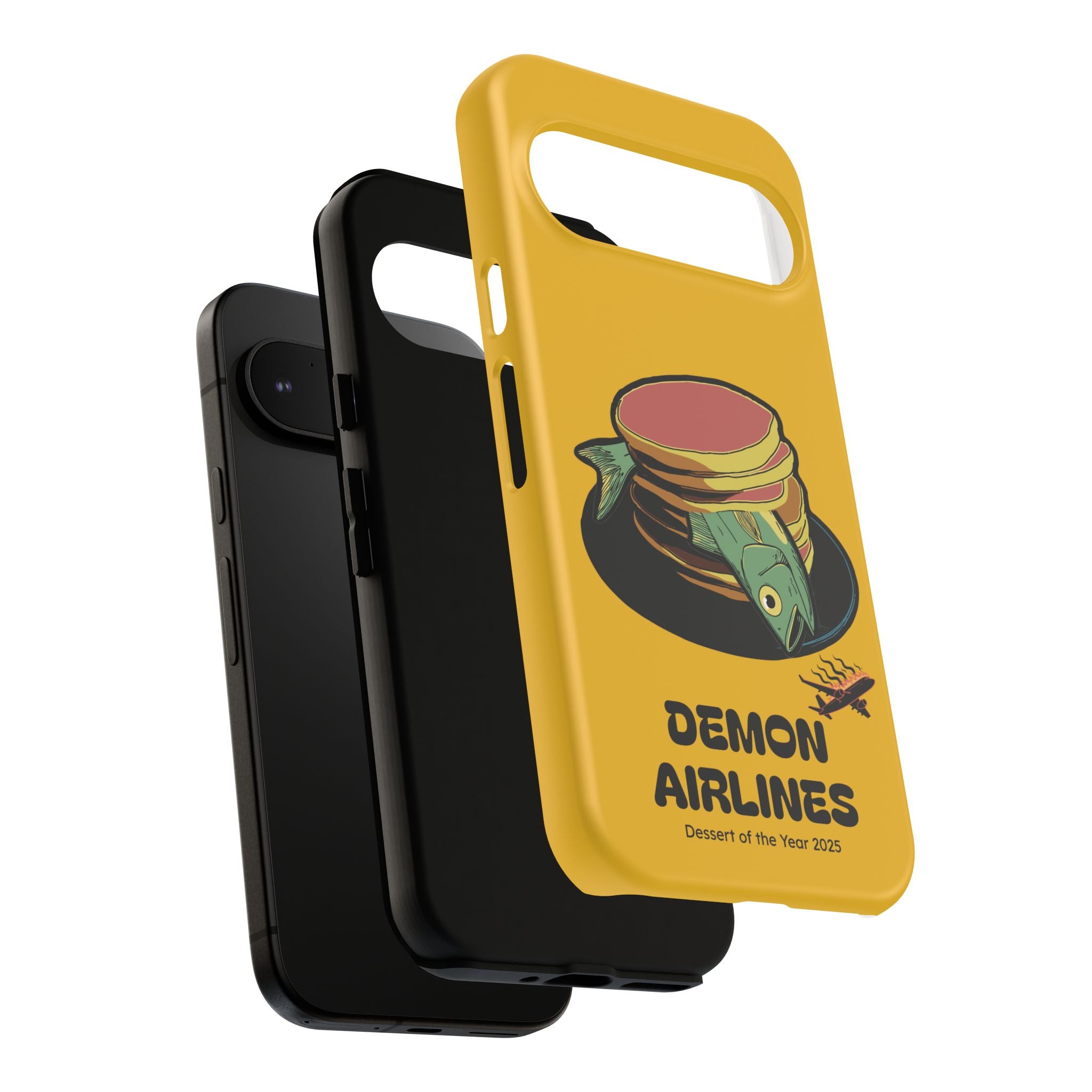 KPOP Style Fish Pancakes Yellow Smartphone Tough Cases