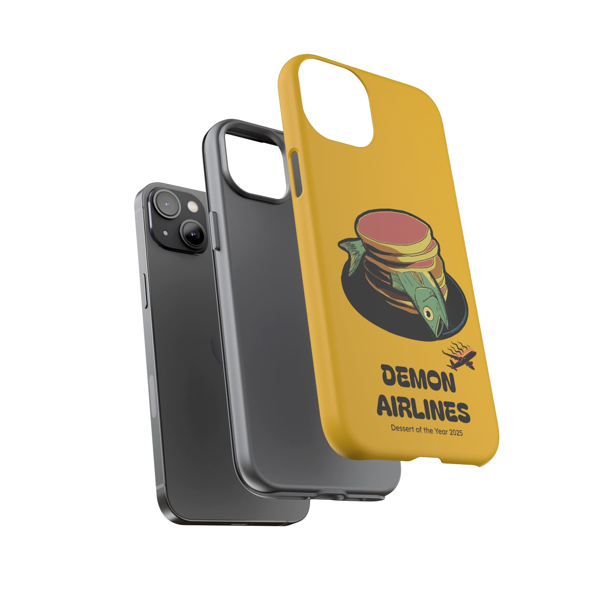 KPOP Style Fish Pancakes Yellow Smartphone Tough Cases