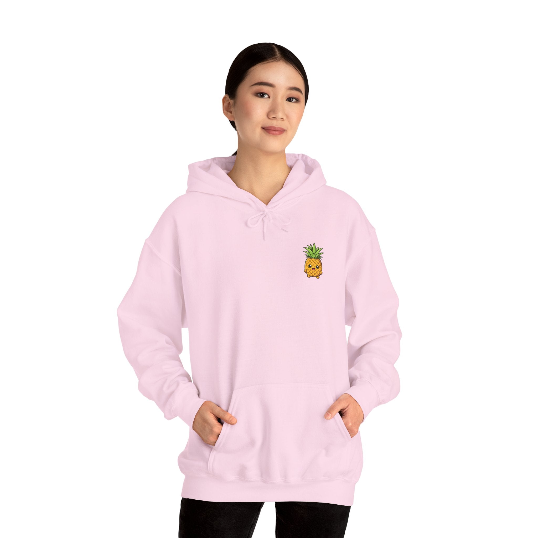 Pineapple / Ananas Minimampf Style Unisex Heavy Blend™ Hooded Sweatshirt