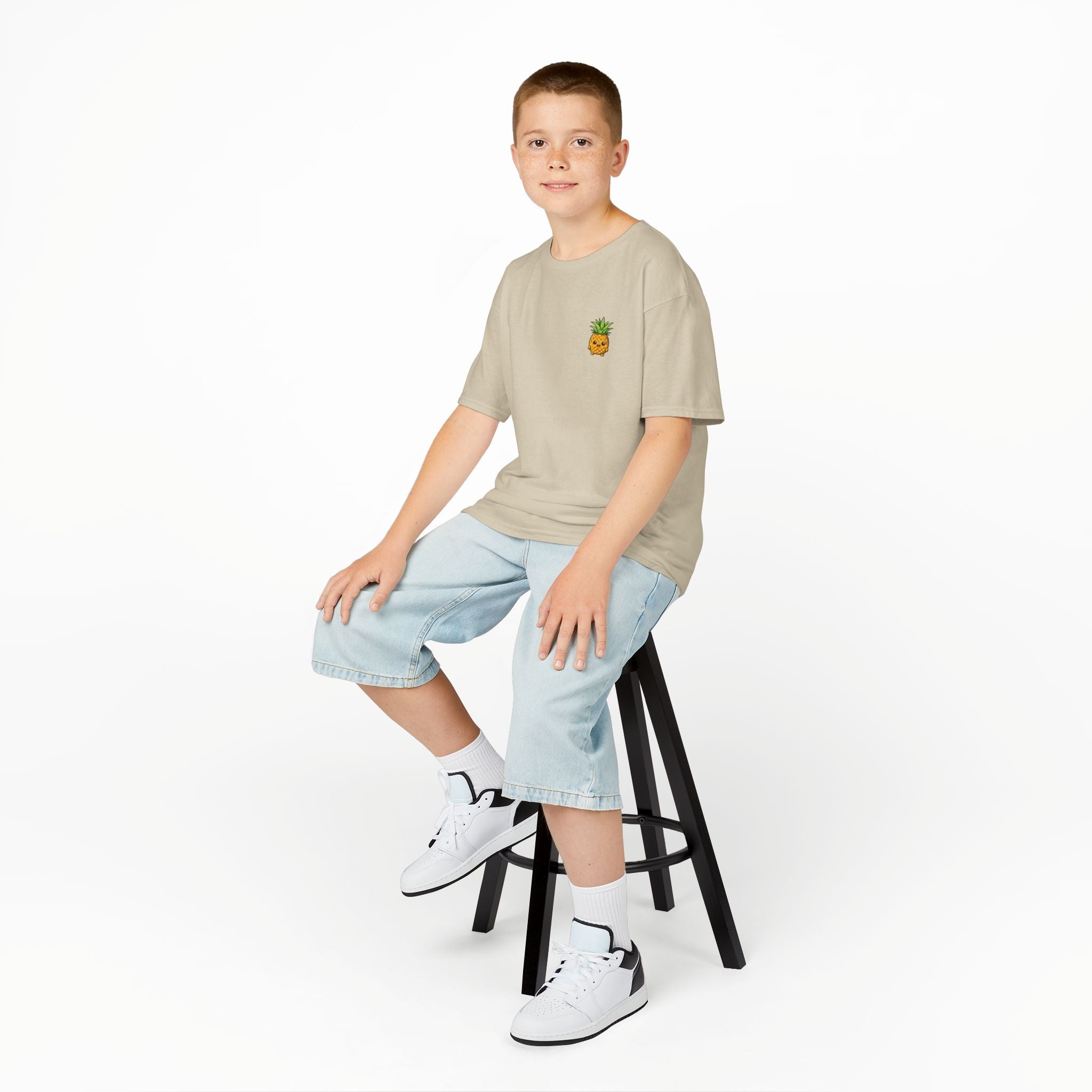 Pineapple / Ananas Minimampf Cartoon Kids Heavy Cotton™ Tee