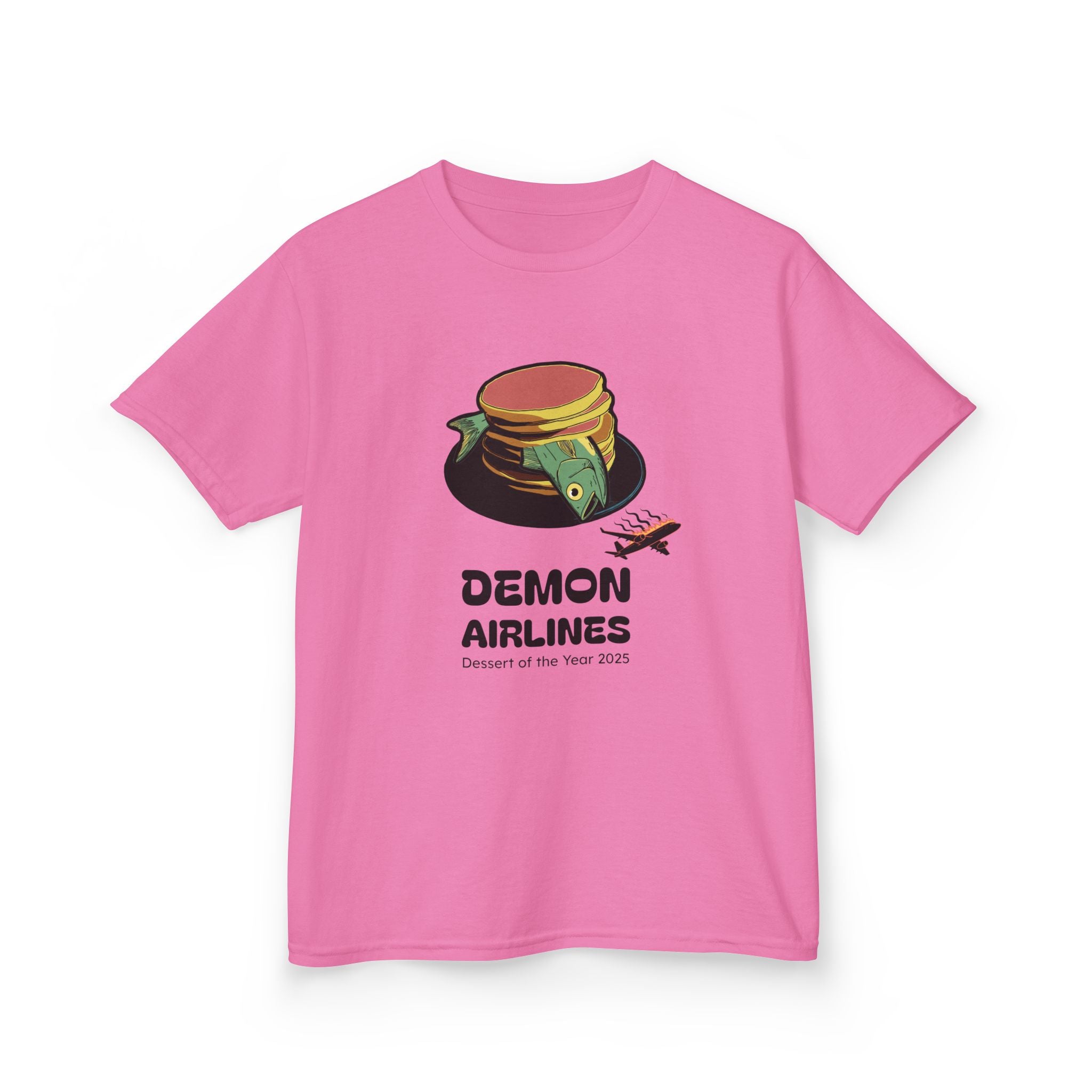KPOP Style Fish Pancakes Kids Heavy Cotton™ Tee