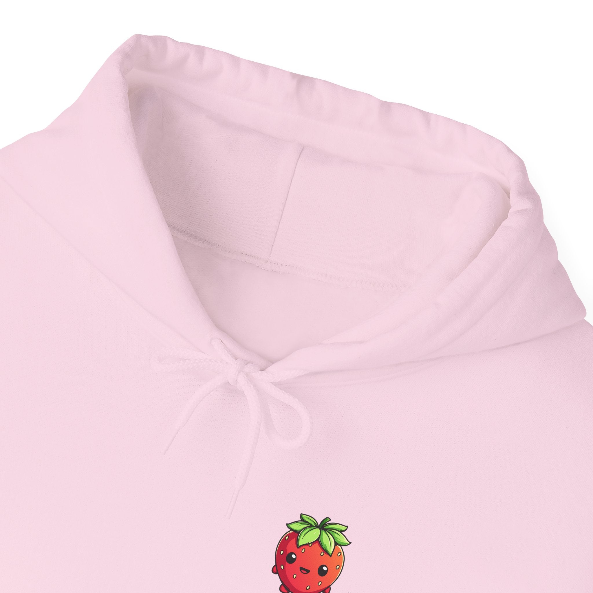 Strawberry / Erdbeer Minimampf Style Unisex Heavy Blend™ Hooded Sweatshirt