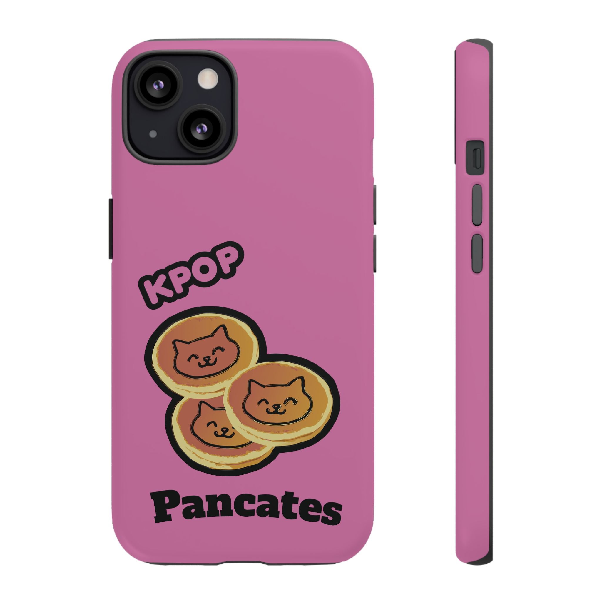 KPOP Style Pancates Pink Smartphone Tough Cases