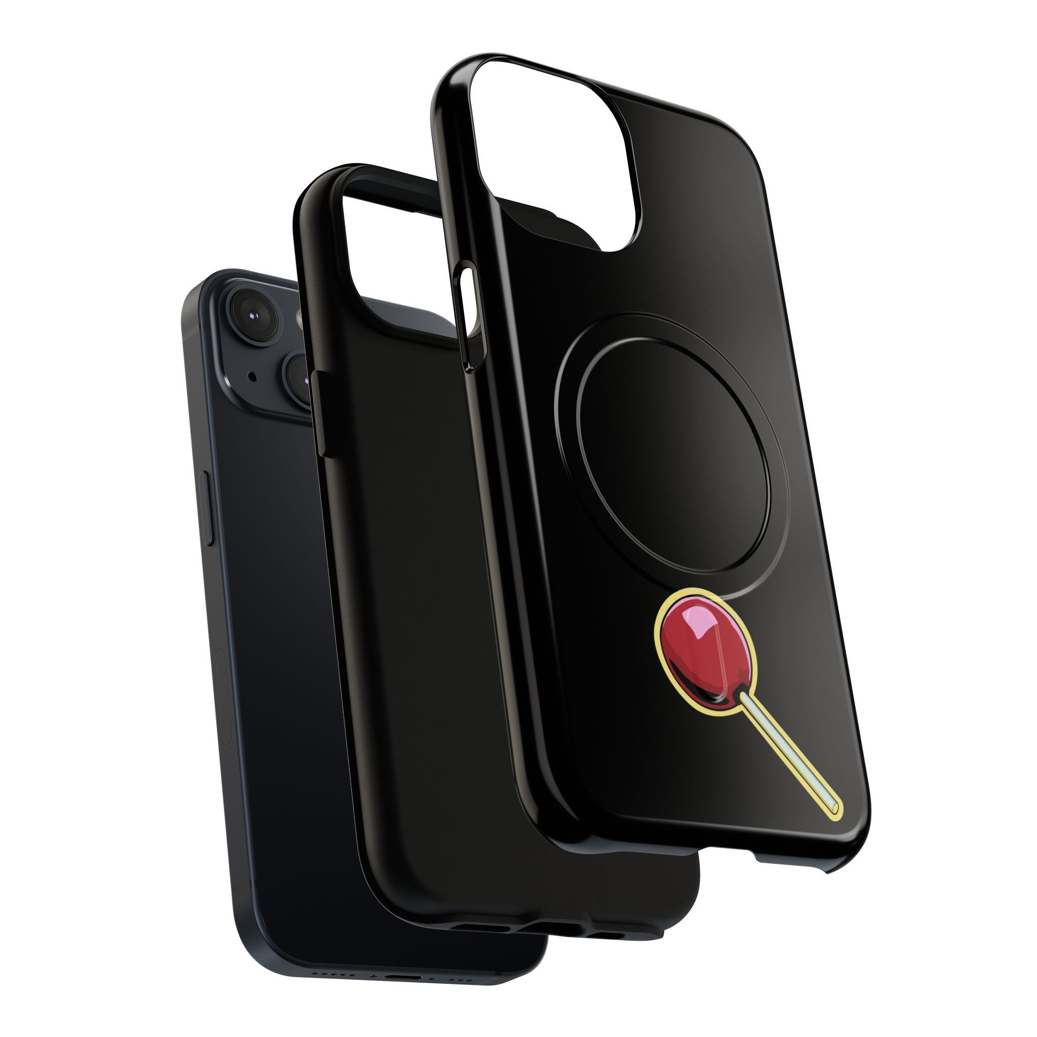 Lollipop Style Mobile Phone Tough Magnetic Cases