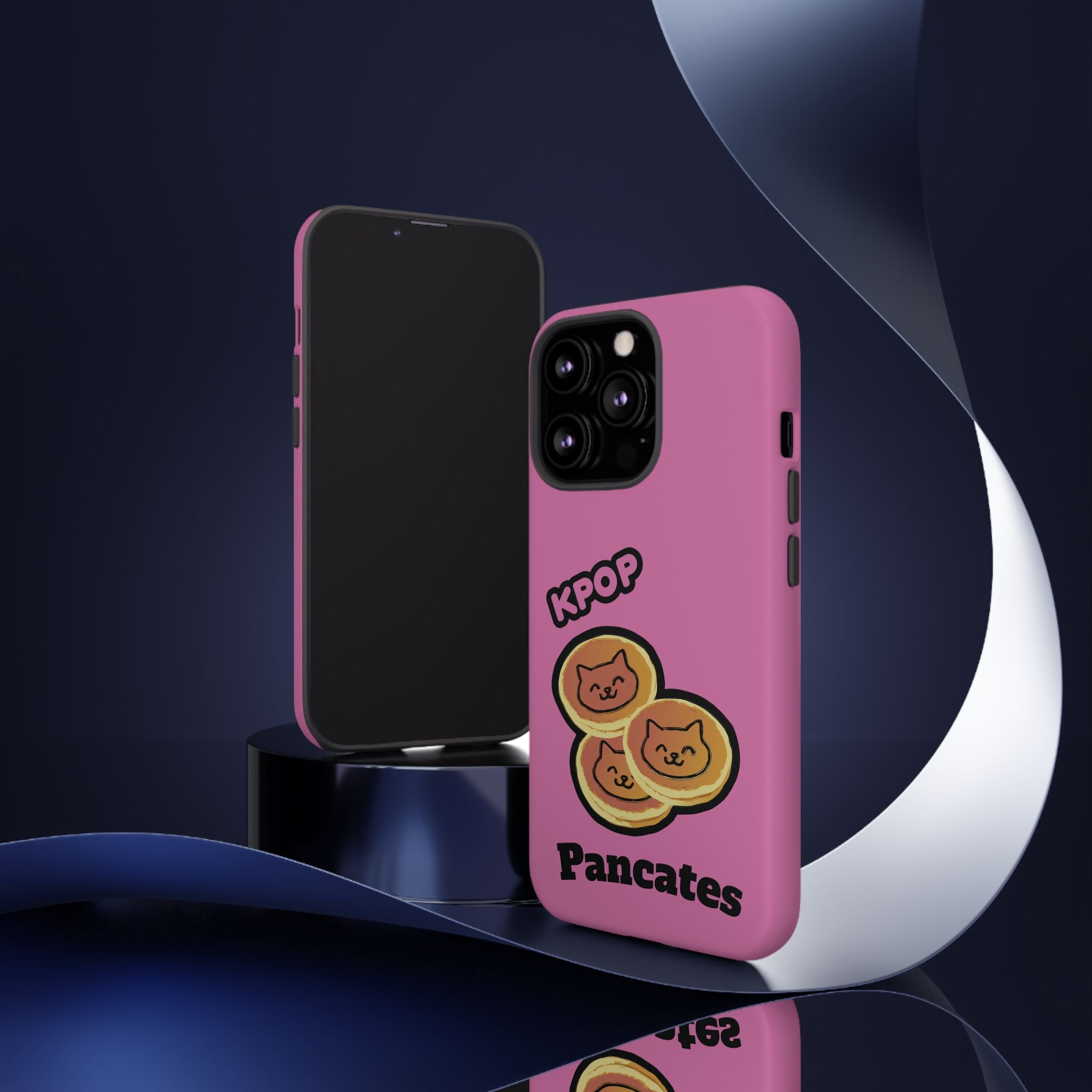 KPOP Style Pancates Pink Smartphone Tough Cases