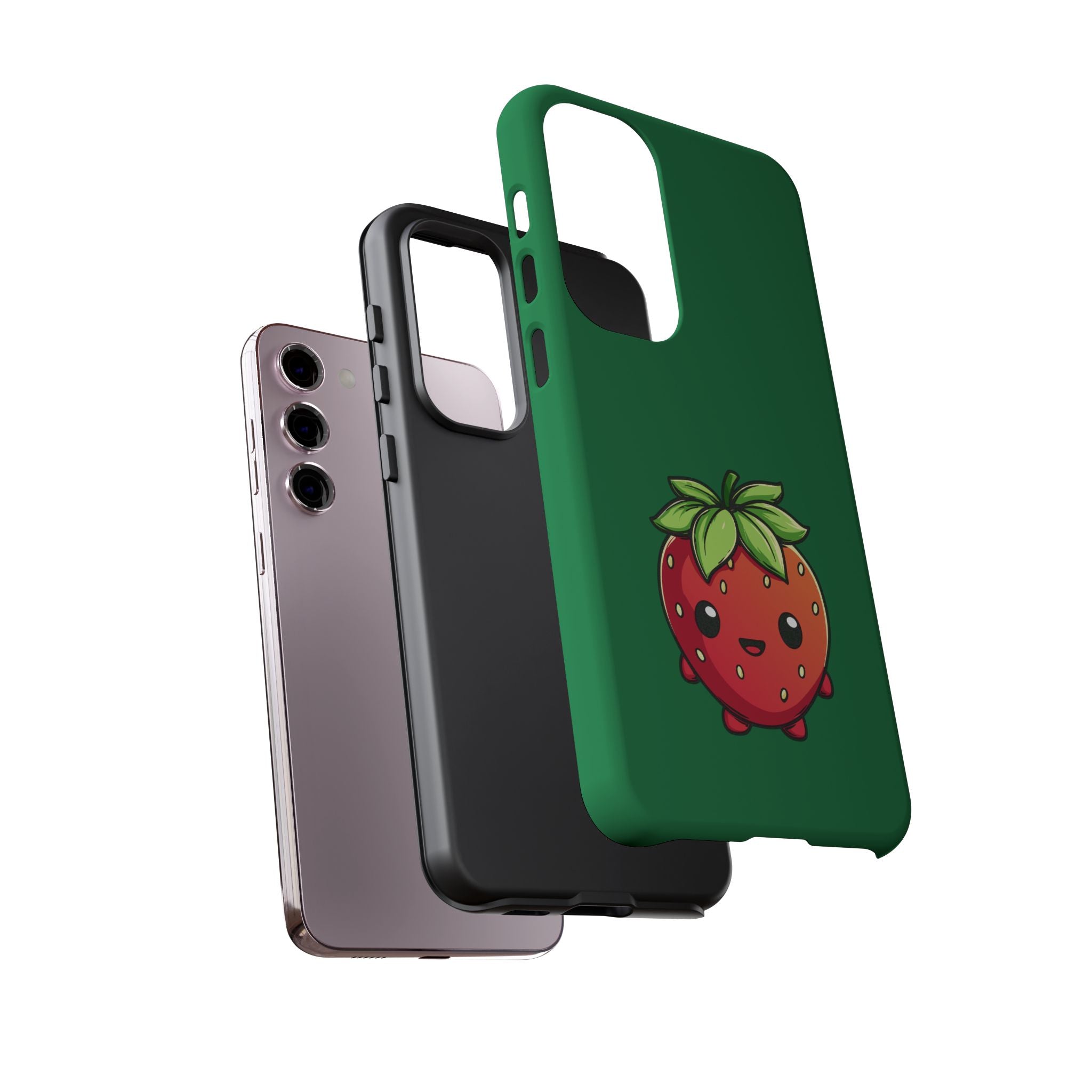 Erdbeere Minimampf Snack Style Smartphone Tough Cases