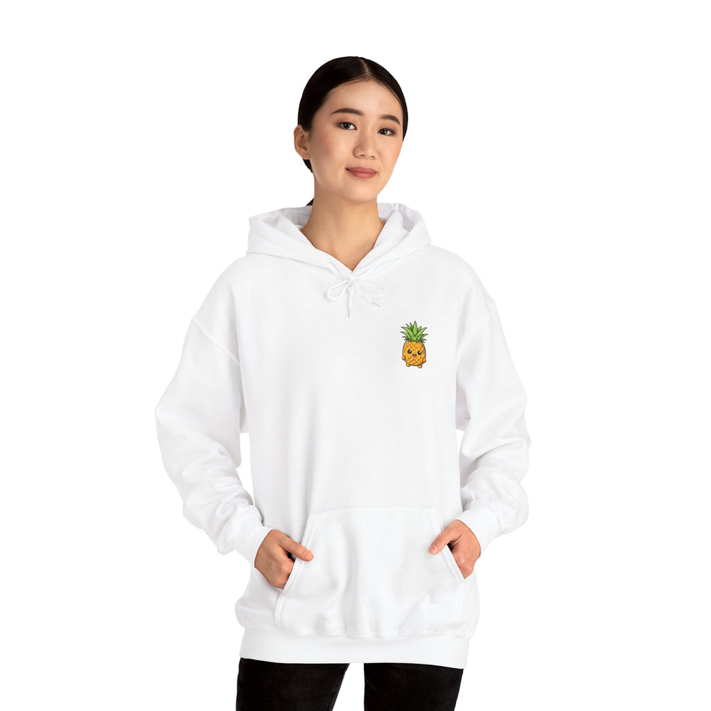 Pineapple / Ananas Minimampf Style Unisex Heavy Blend™ Hooded Sweatshirt