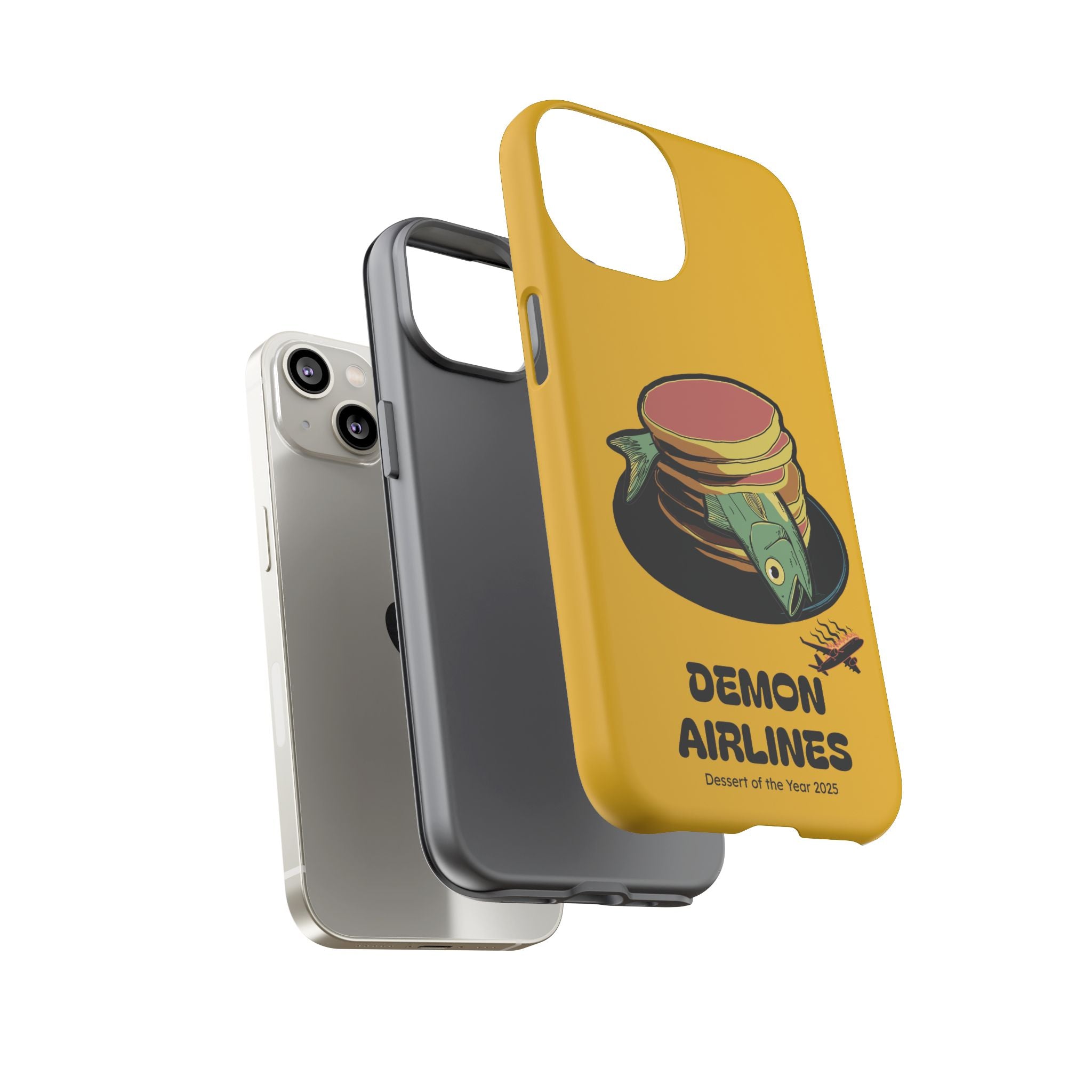 KPOP Style Fish Pancakes Yellow Smartphone Tough Cases