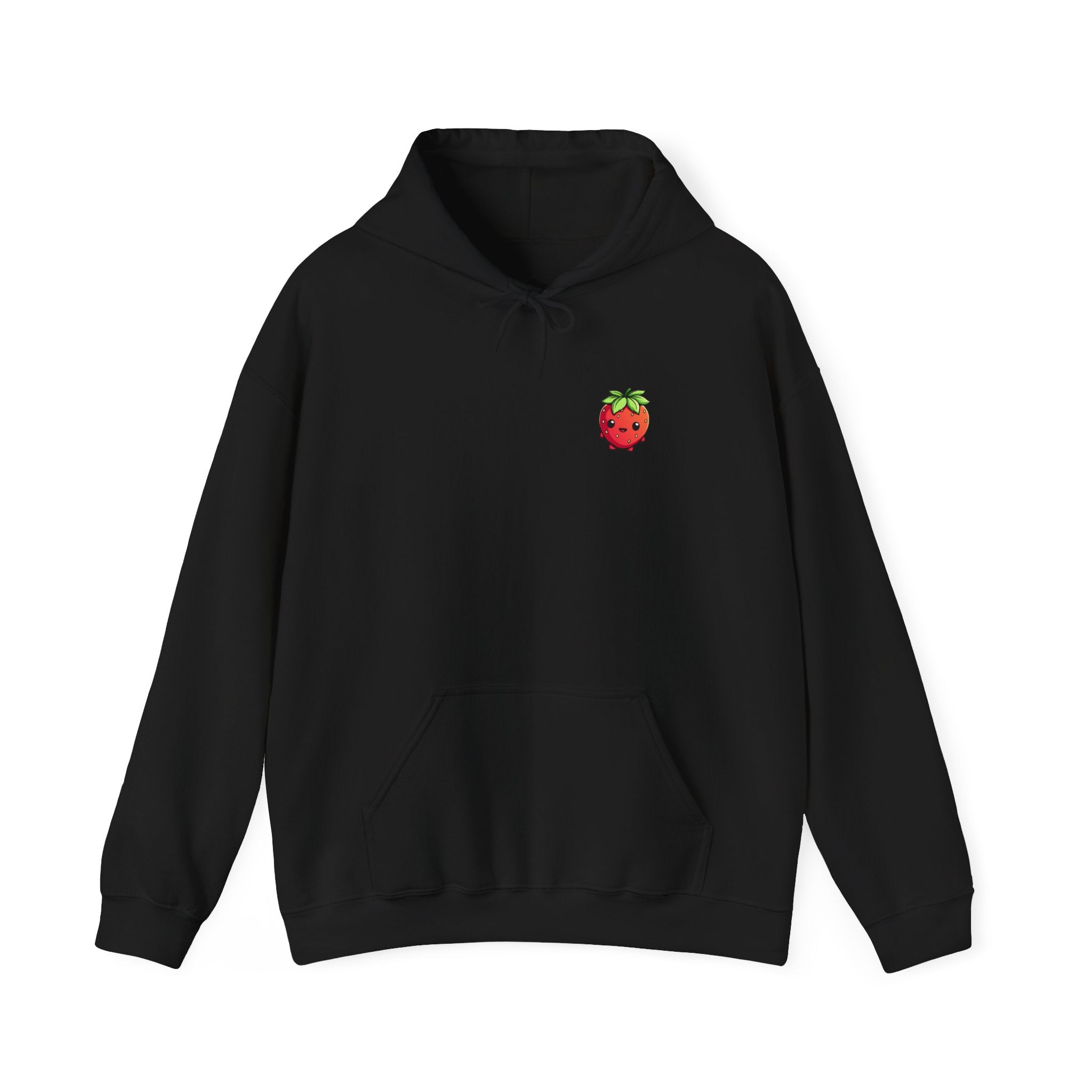 Strawberry / Erdbeer Minimampf Style Unisex Heavy Blend™ Hooded Sweatshirt