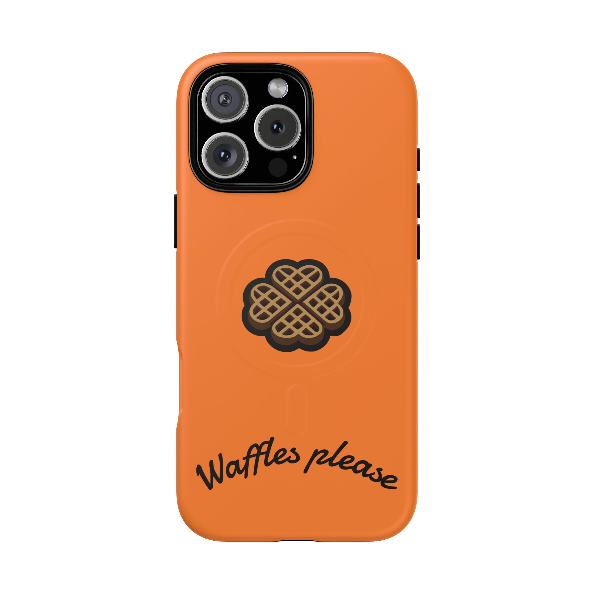Heart Waffles Style Tough Magnetic Cases