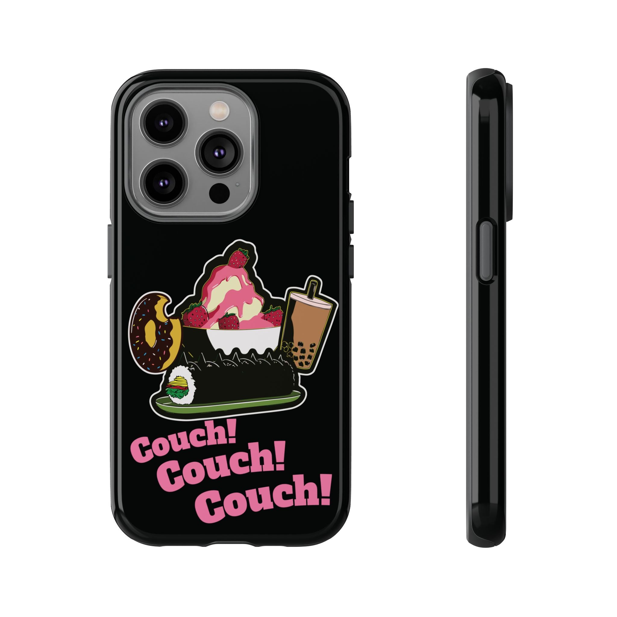 KPOP Style Black Couch Couch Couch Smartphone Tough Cases
