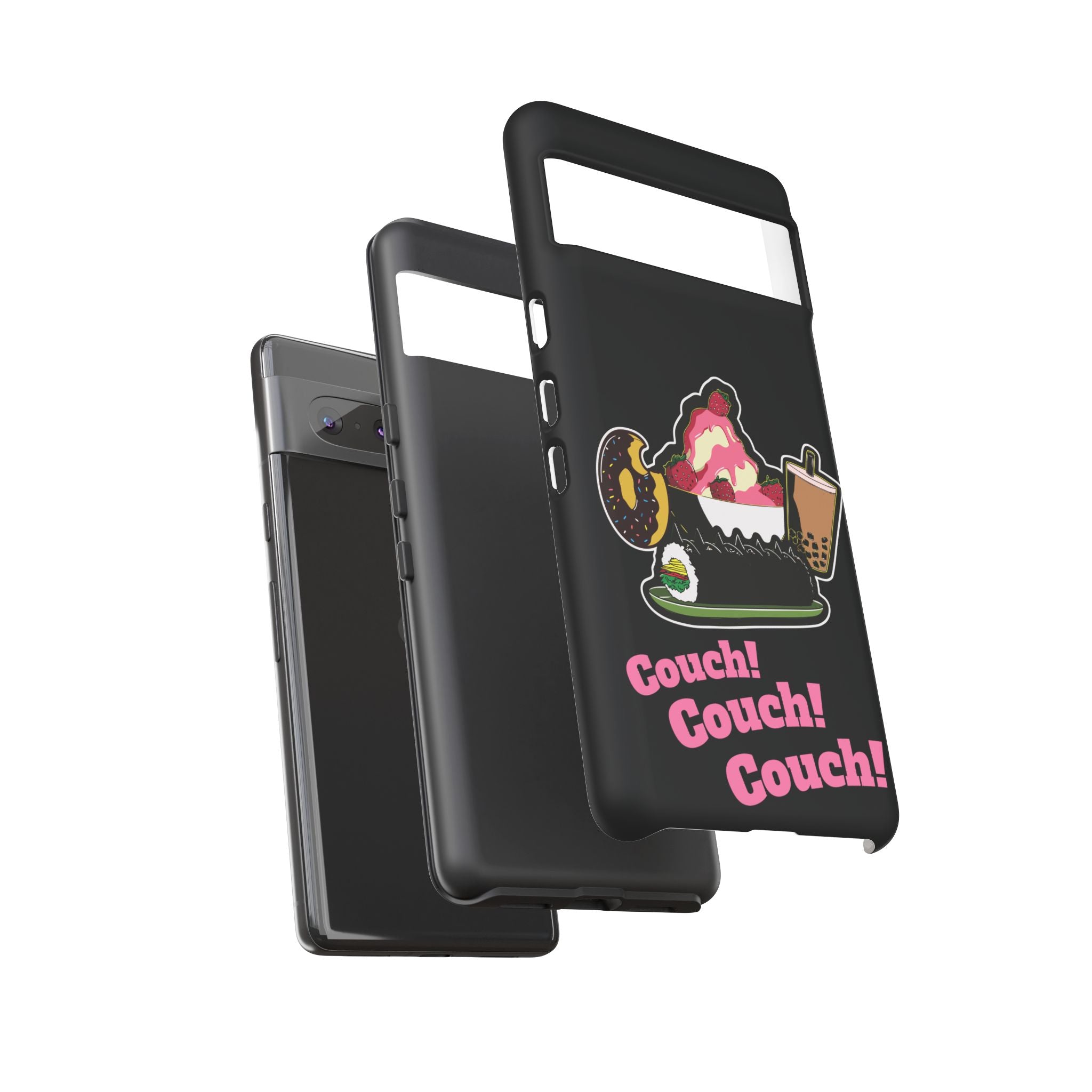 KPOP Style Black Couch Couch Couch Smartphone Tough Cases