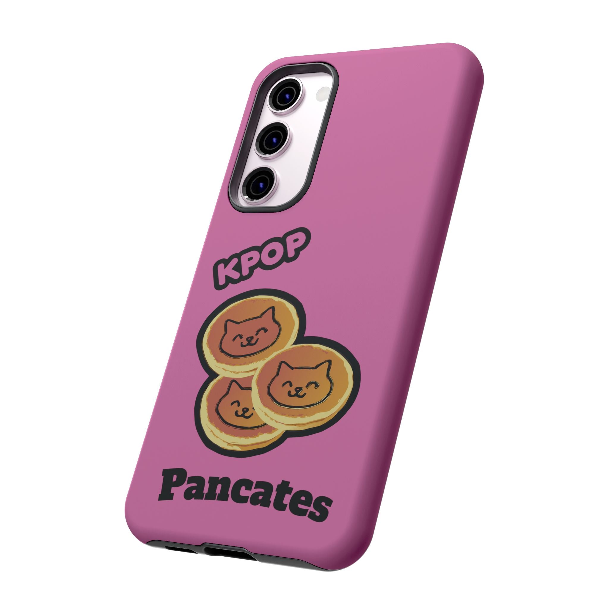 KPOP Style Pancates Pink Smartphone Tough Cases