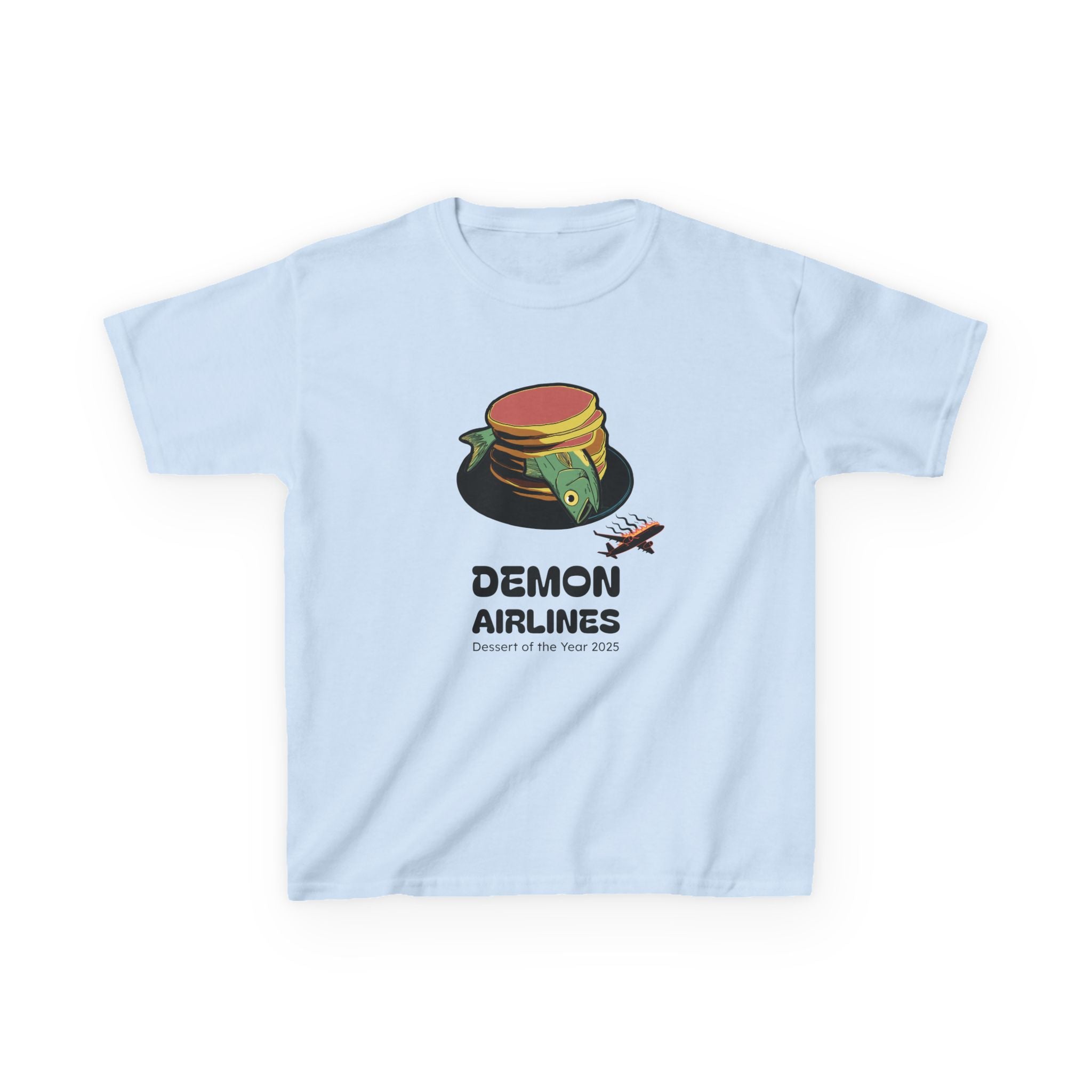 KPOP Style Fish Pancakes Kids Heavy Cotton™ Tee