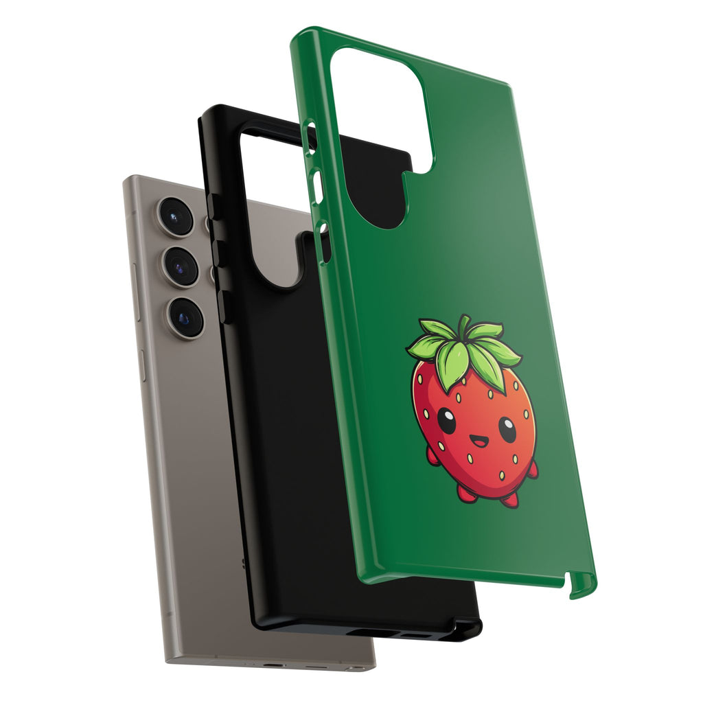 Erdbeere Minimampf Snack Style Smartphone Tough Cases